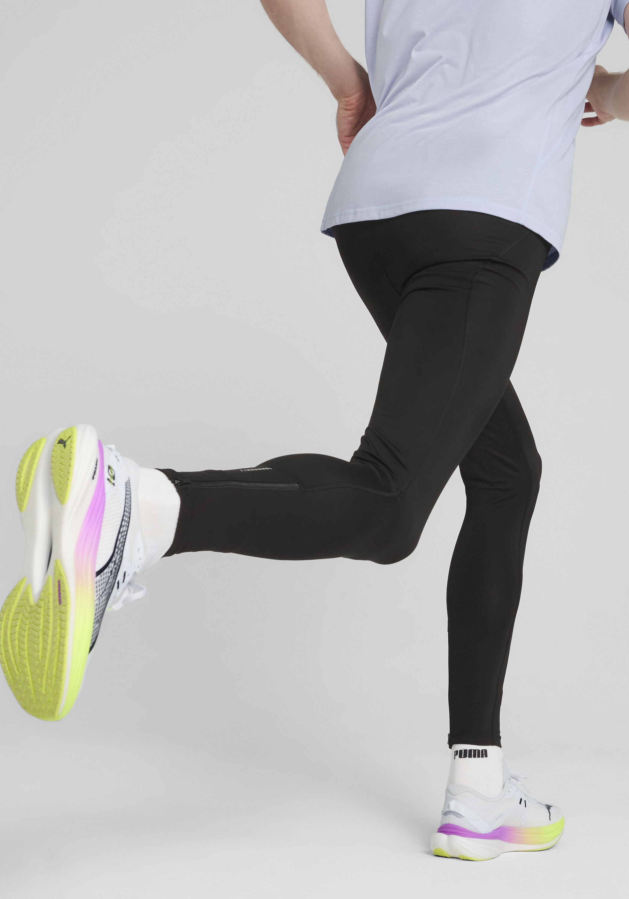 PUMA Lauftights »M RUN VELOCITY FL TIGHT«  mit DryCELL Technologie, atmungsaktiv, Slim Fit, mit Gesäßtasche