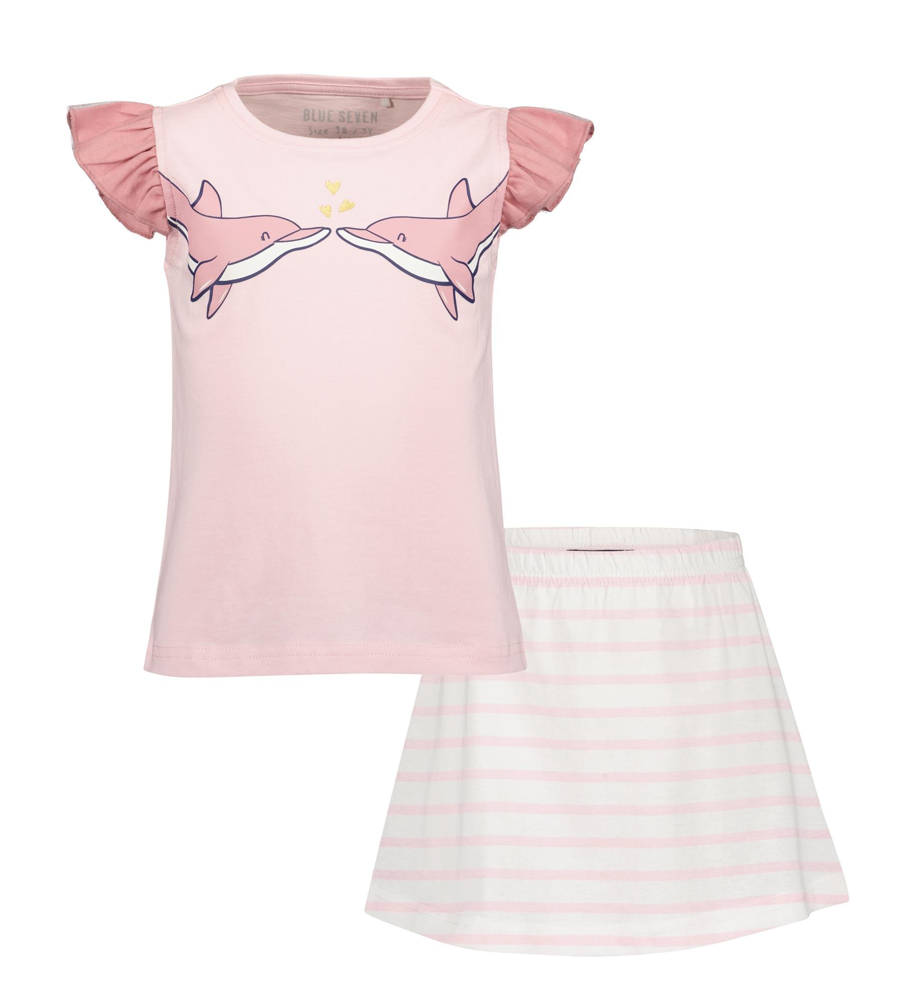Blue Seven Shirt & Shorts