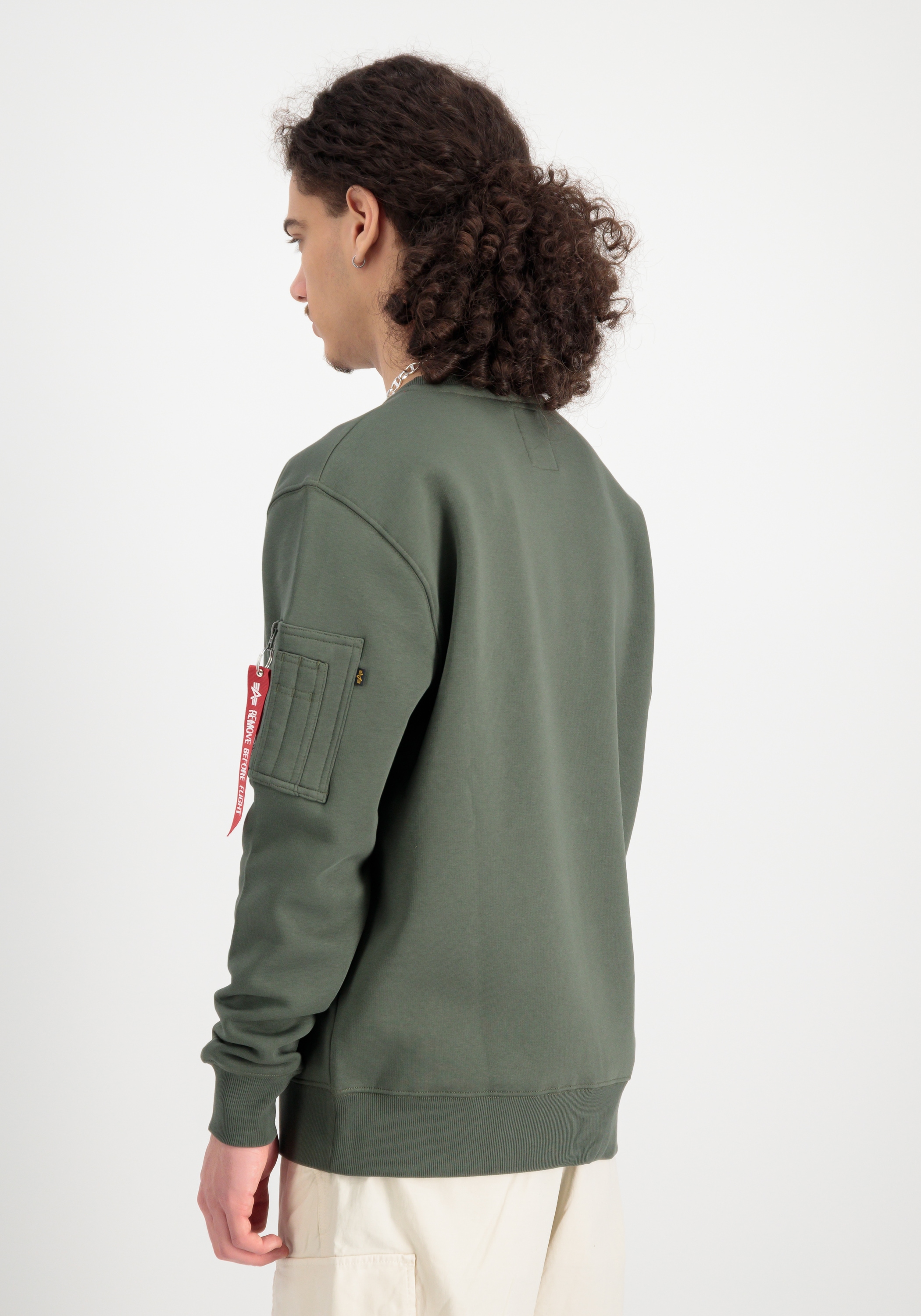 Alpha Industries Sweater »Alpha Industries Men - Sweatshirts Alpha Refl. Print Sweater«