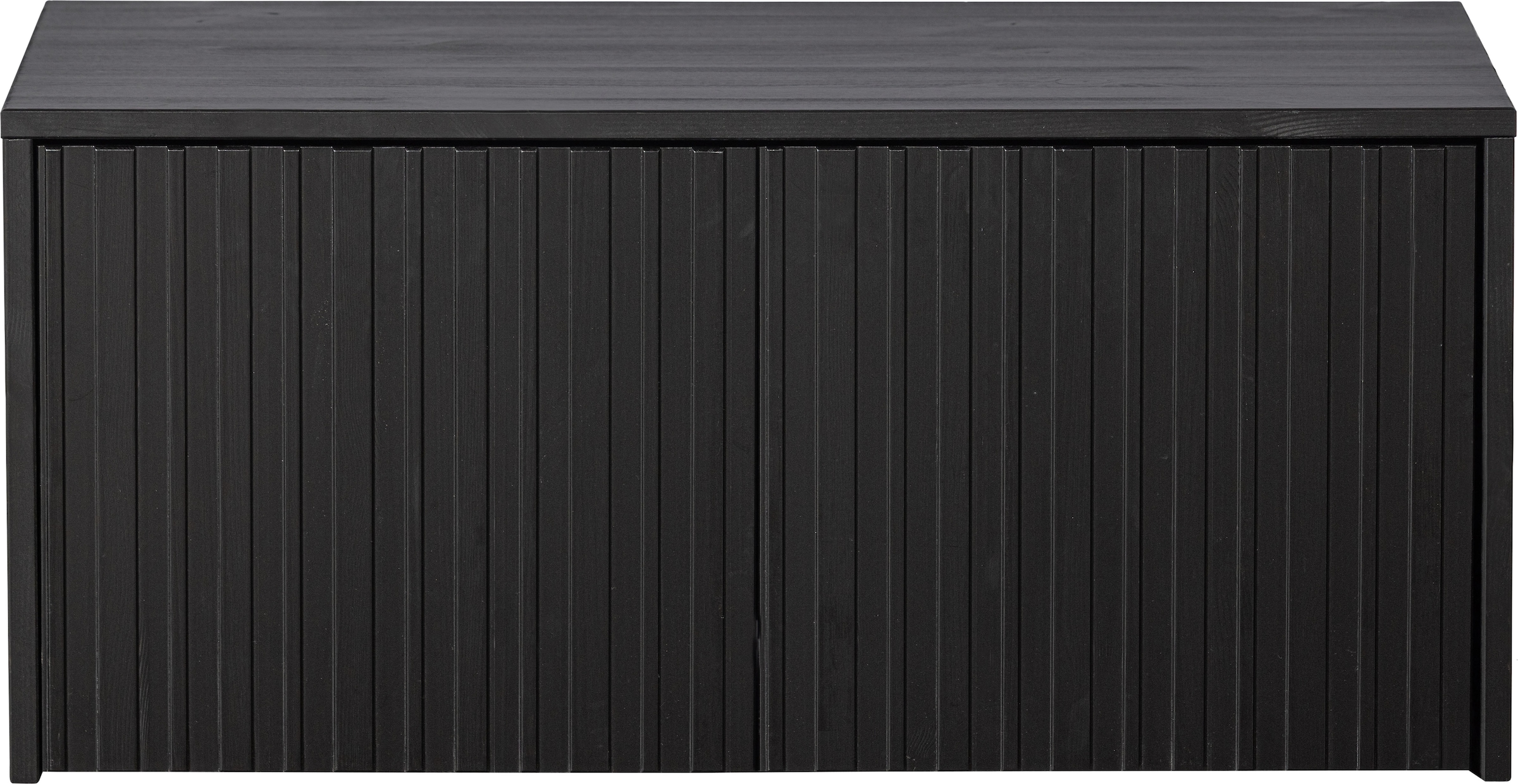 WOOOD Truhenbank »New Gravure Bunkbench«, mit grafischen Relieftüren auf Rollen, Breite 88 cm