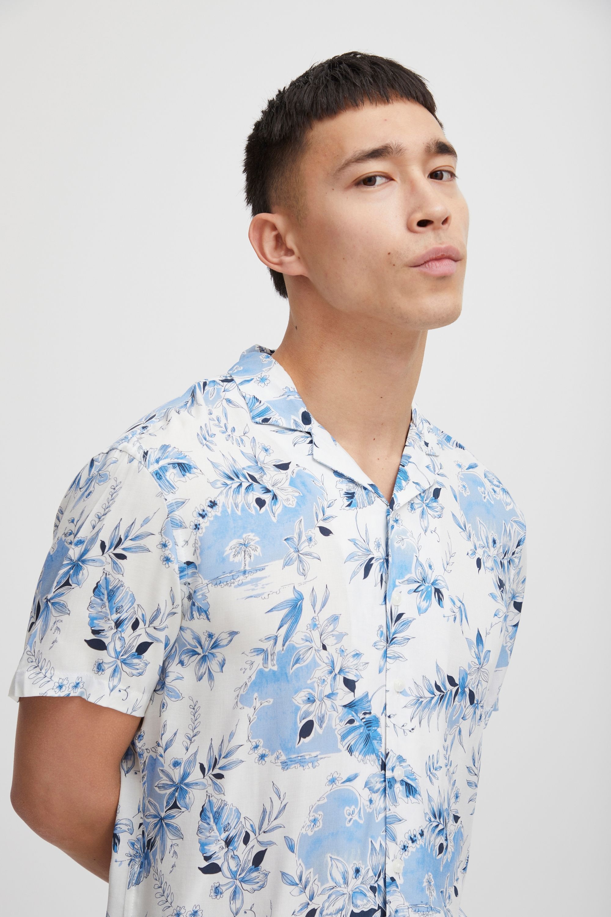 Blend Kurzarmshirt »Kurzarmhemd BHShirt«
