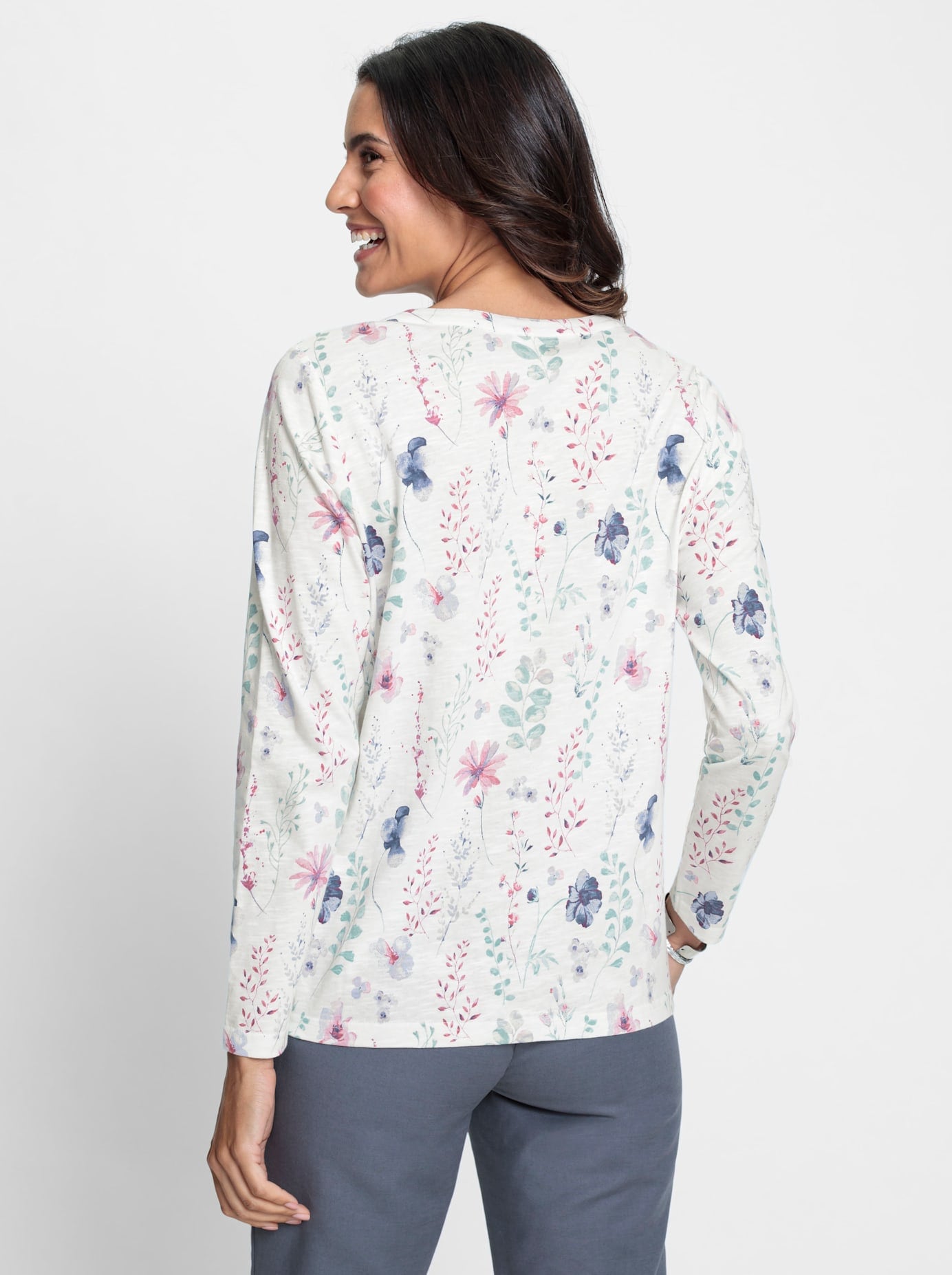 Inspirationen Langarmshirt »Shirt«, (1 tlg.)