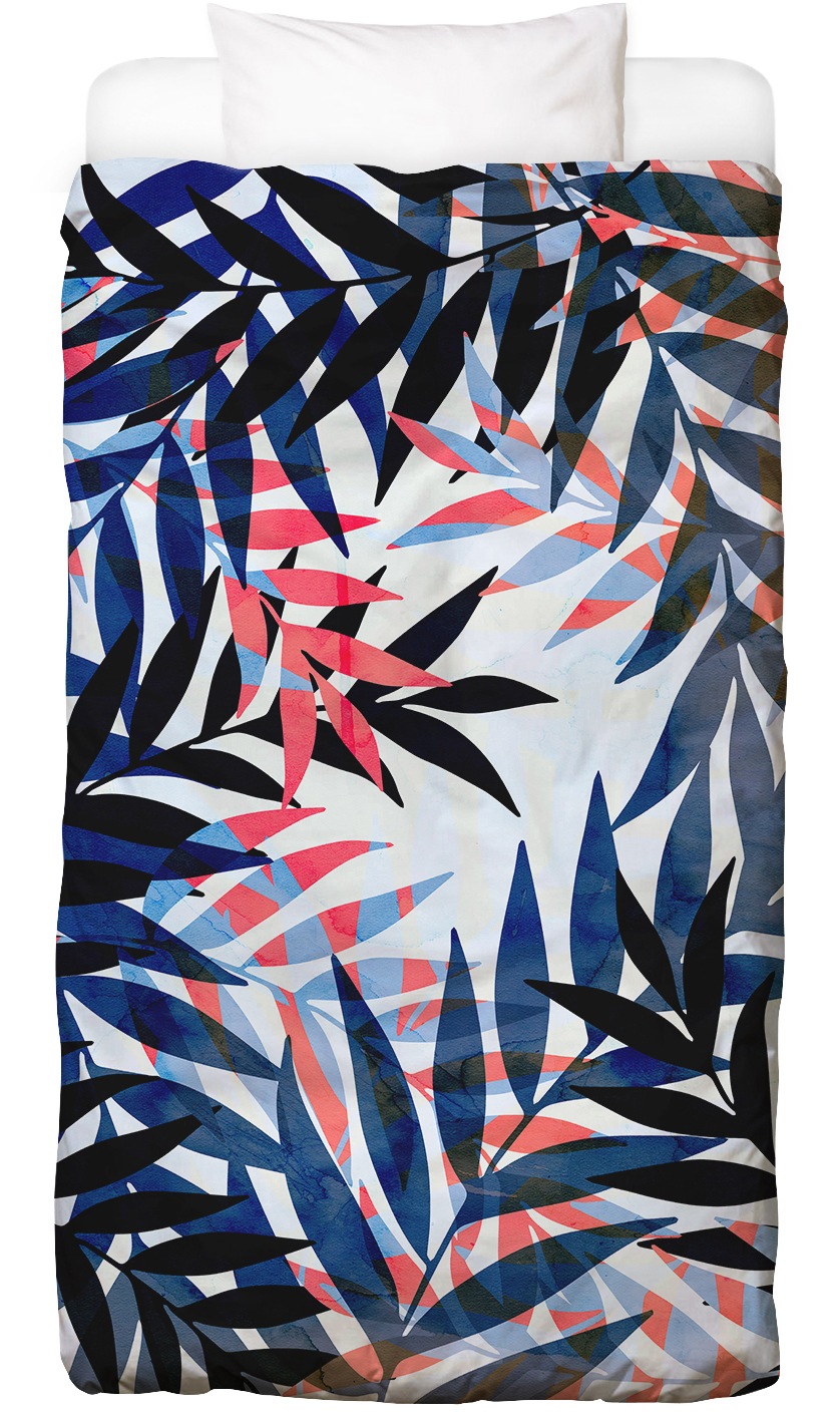 Juniqe Bettwäsche »Tropical Leaves«, In vielen weiteren Designs erhältlich