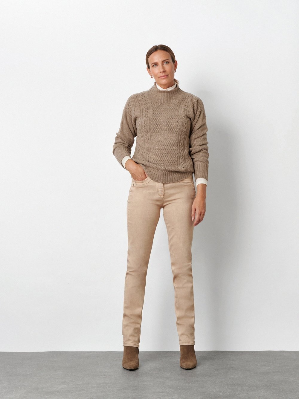 TONI Slim-fit-Jeans »Be Loved« mit hohem Bund