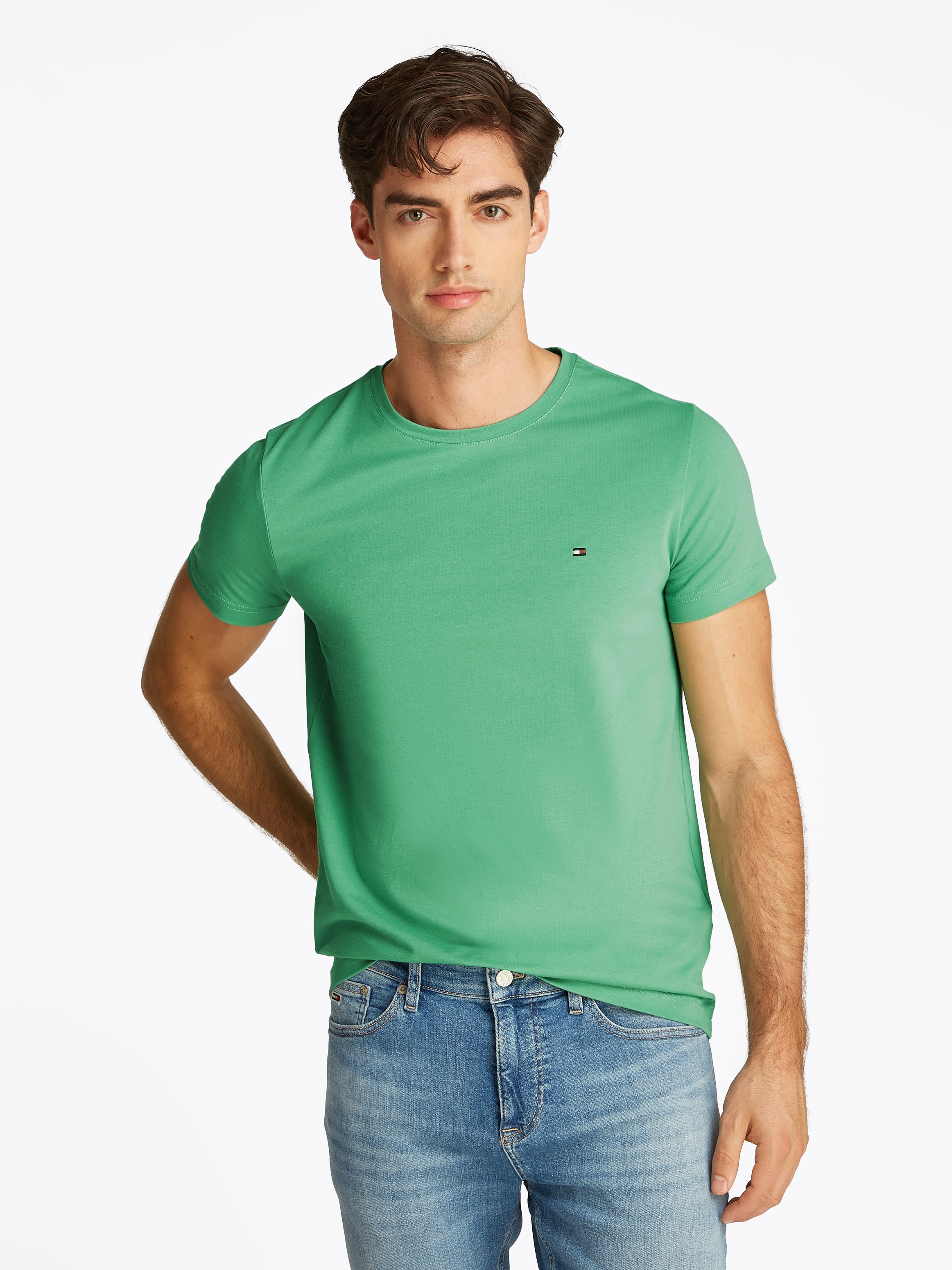 Tommy Hilfiger T-Shirt »STRETCH SLIM FIT TEE«