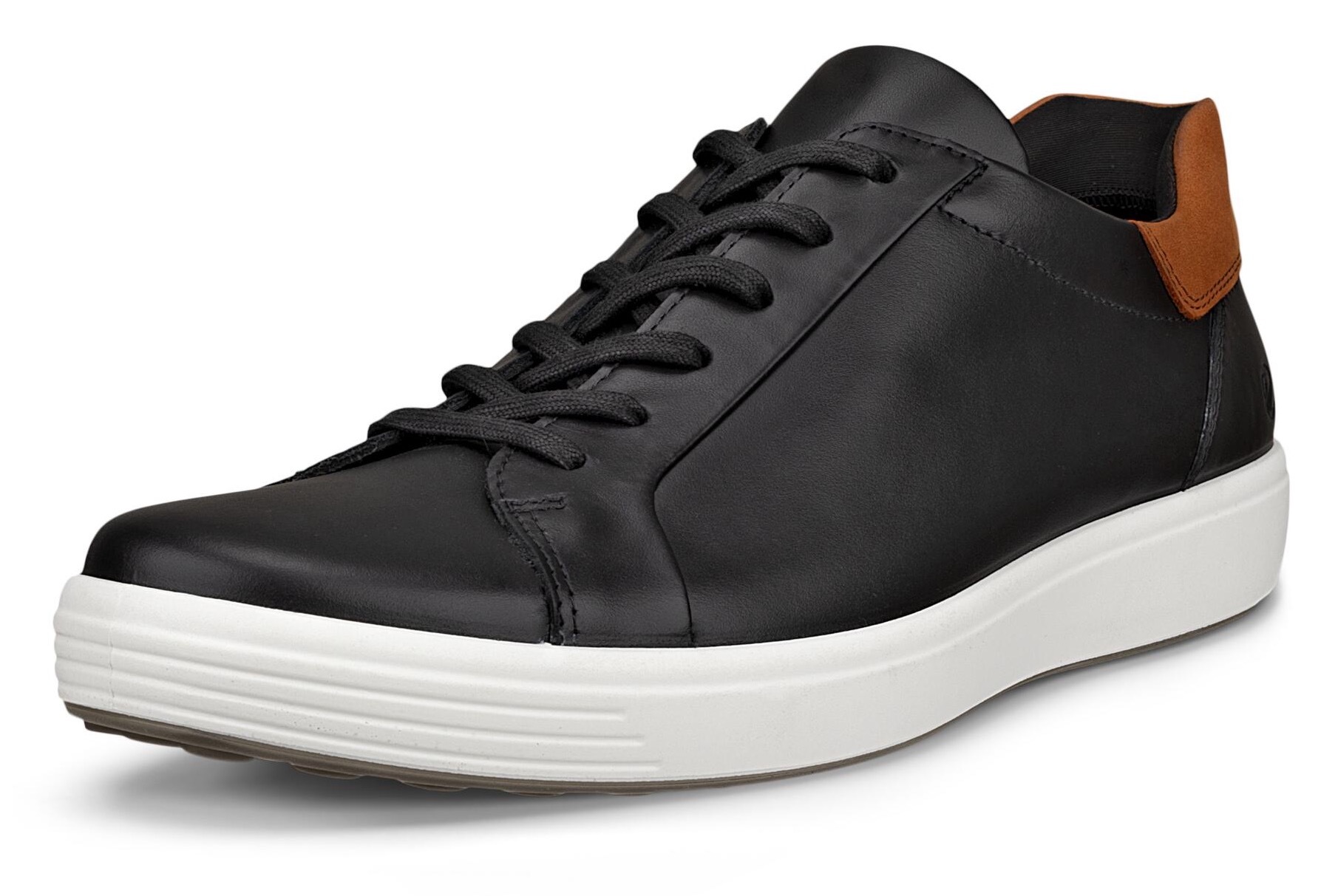 Ecco Sneaker »ECCO Soft 7 M«, Freizeitschuh, Halbschuh, Schnürschuh mit genoppter Laufsohle