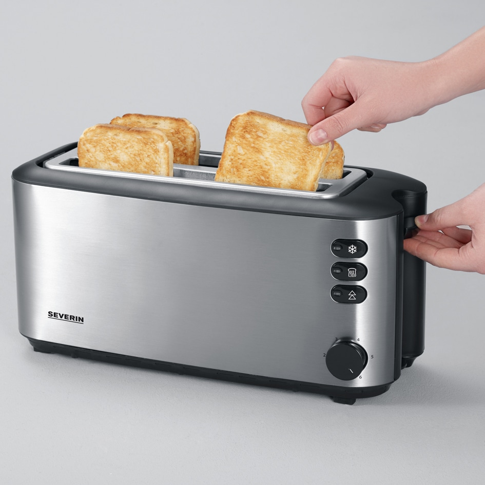 Severin Toaster »AT 2509« 2 lange Schlitze für 4 Scheiben 1400 W