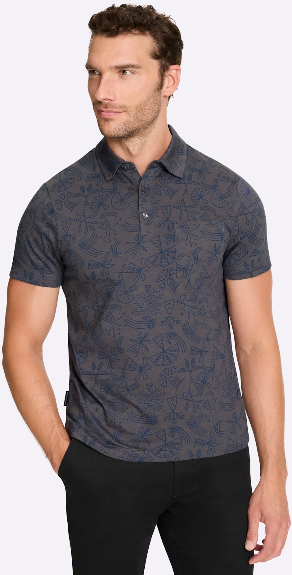 Marco Donati Kurzarmshirt »Kurzarm-Poloshirt« 1 tlg.