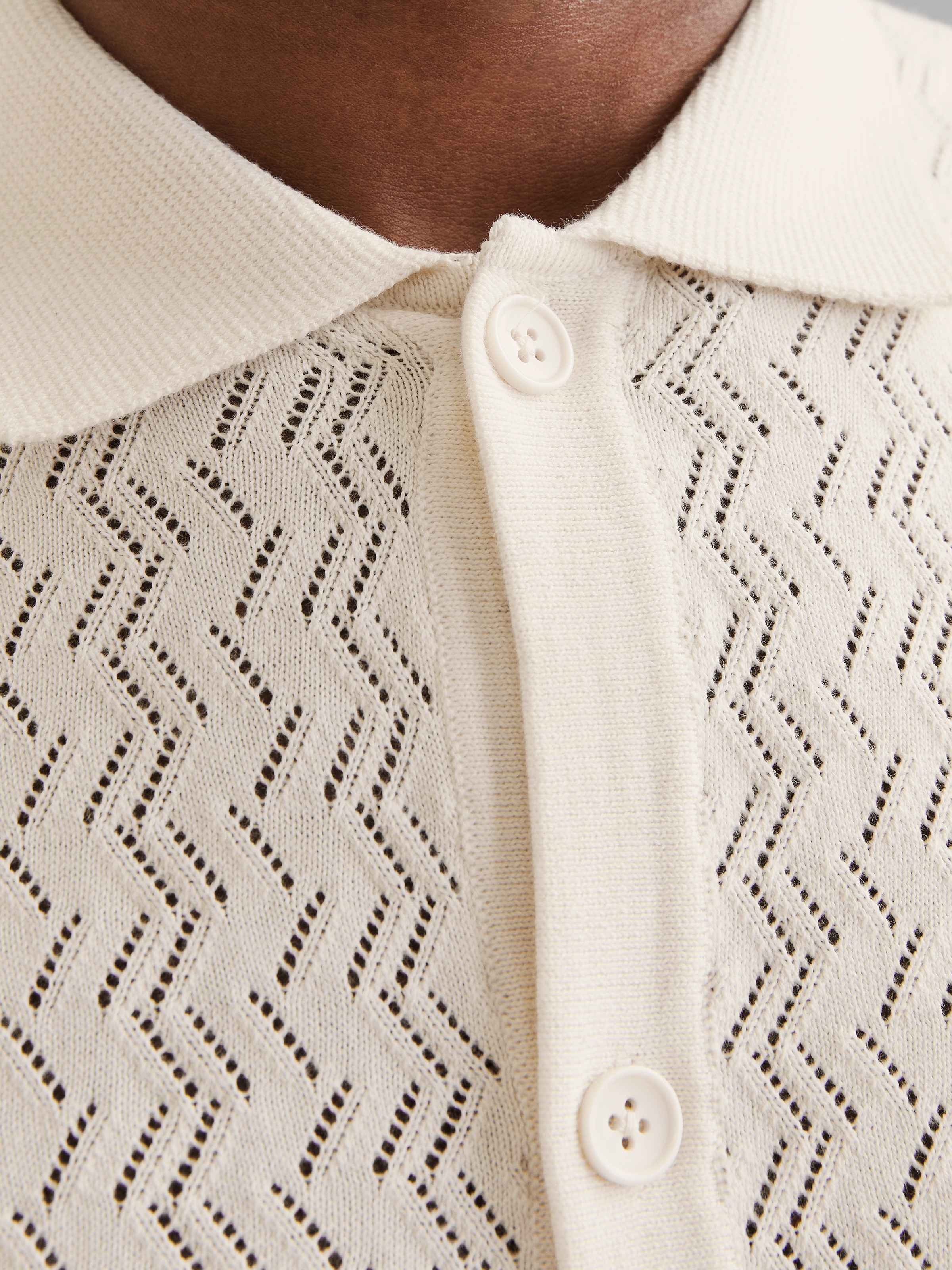 Jack & Jones Polokragenpullover »JORTYLER KNIT SS POLO SN«