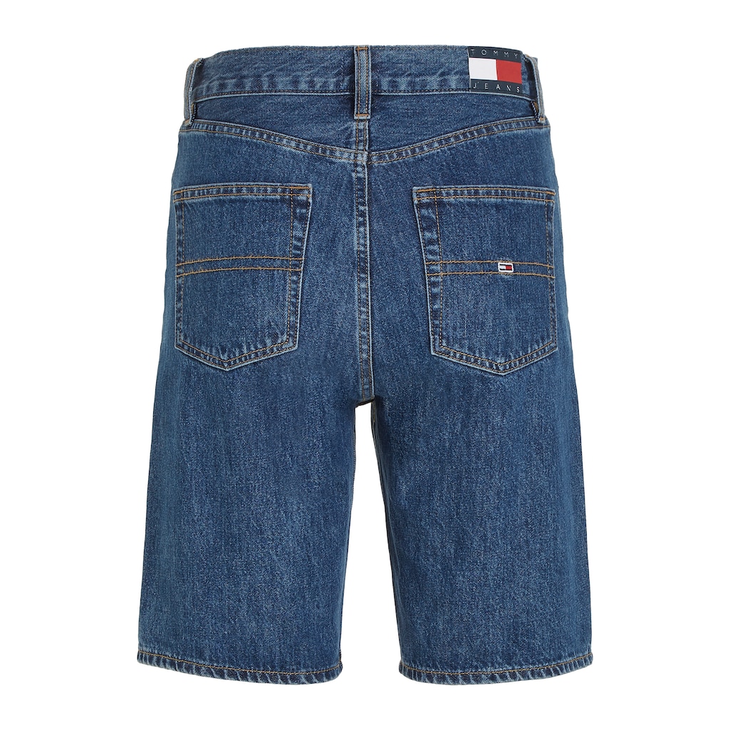 Tommy Jeans Shorts »HARPER HGH BERUDA BH0056«, mit Tommy Jeans Logo-Badge & Flag