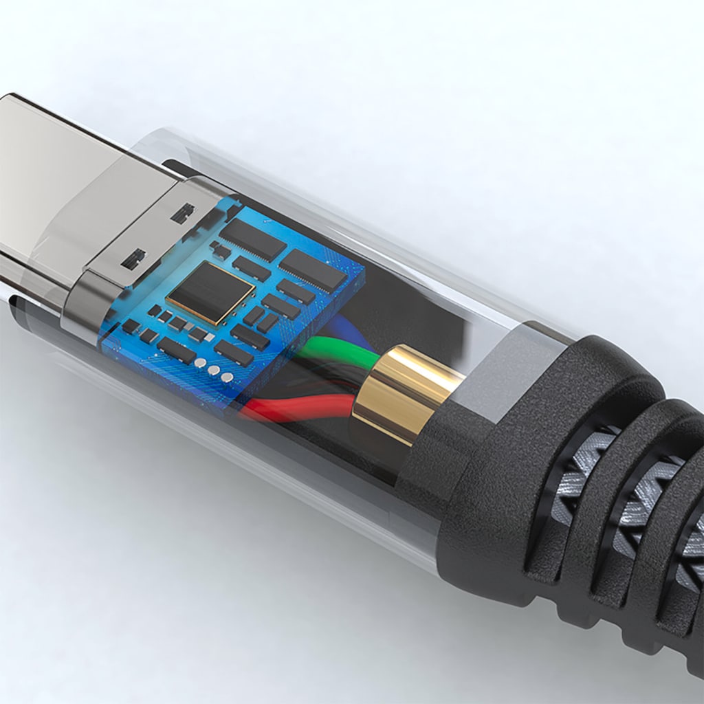 4smarts USB-Kabel »PremiumCord USB-C auf USB-C Kabel 100W«