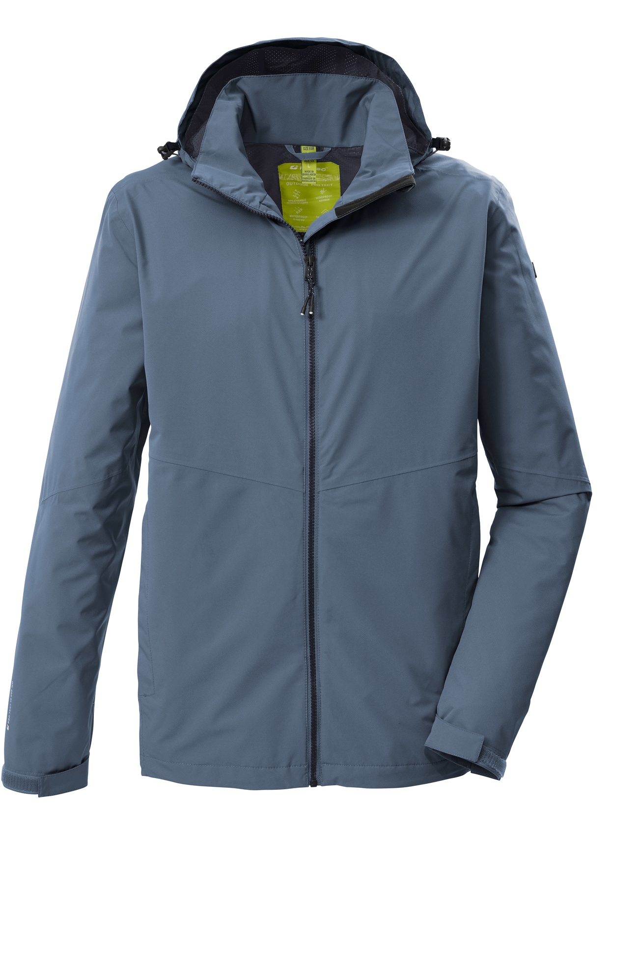 Killtec Outdoorjacke »KOS 190 MN JCKT« mit Kinnschutz, wasserdicht, atmungsaktiv