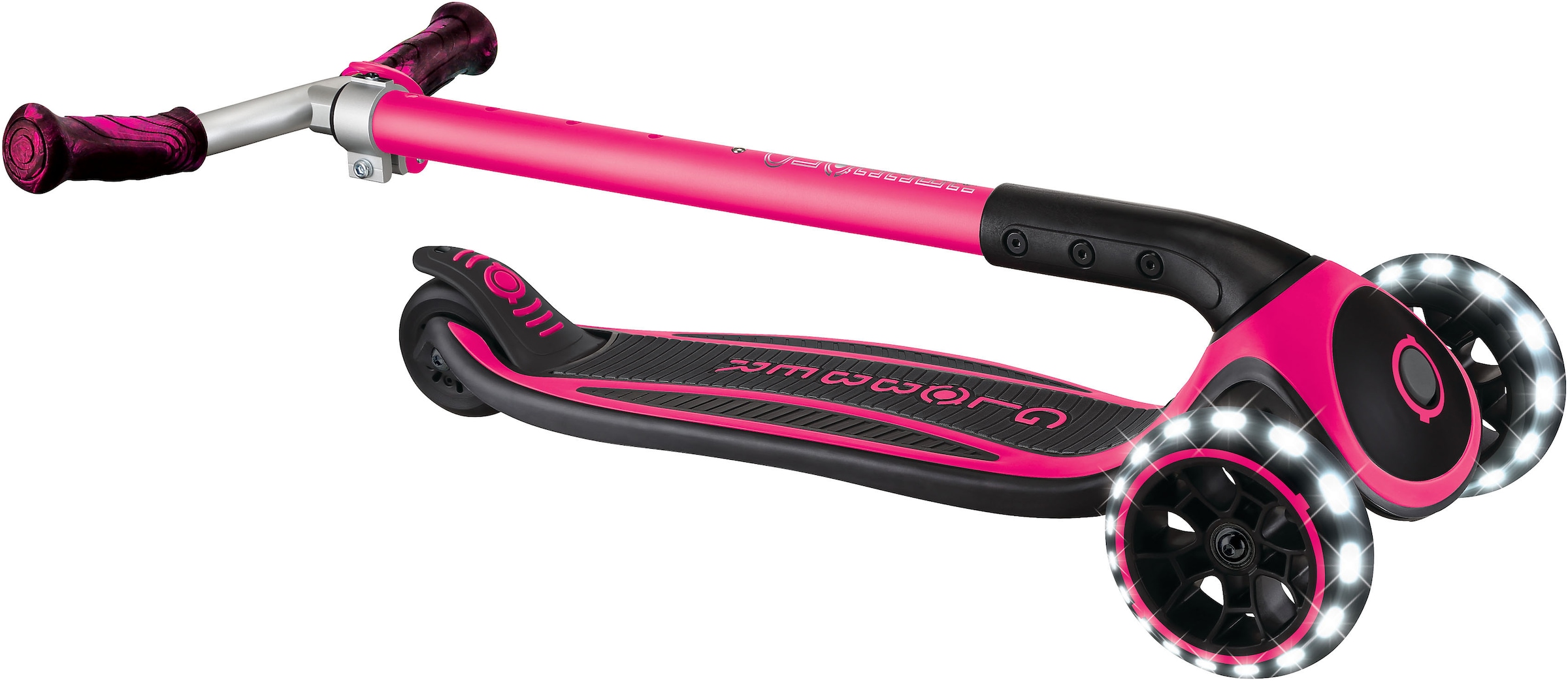 Globber Tretroller »ACE LIGHTS, mit Leuchtrollen«