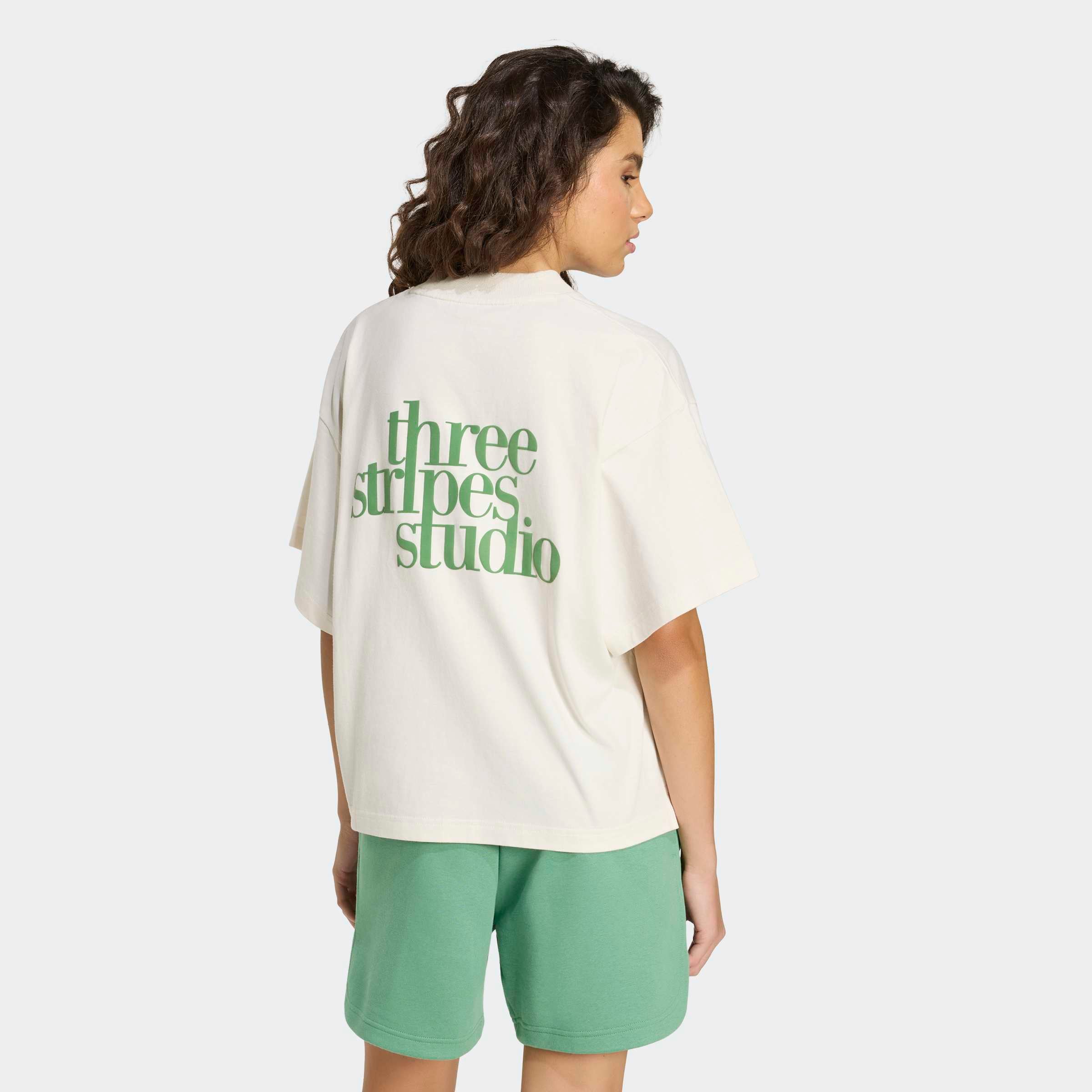 adidas Sportswear T-Shirt »W 3SS GFX TEE2« Print T-Shirt, locker geschnitten