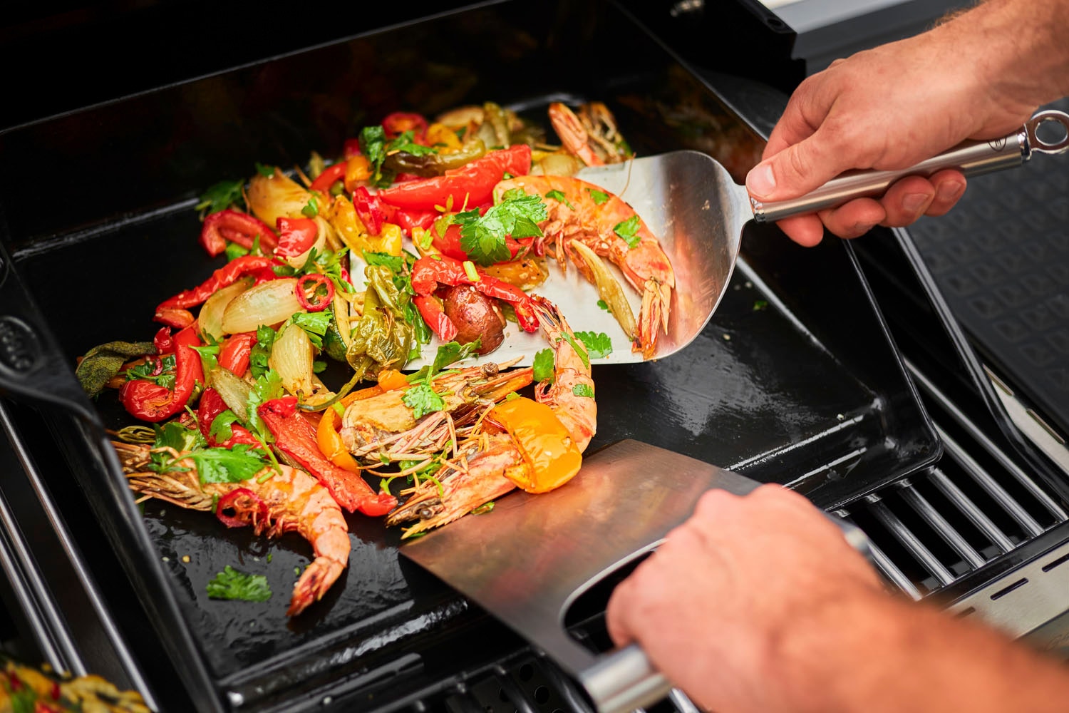 RÖSLE Grillspachtel »Plancha, 25433«, zum Wenden von Grillgut und Reinigen von Grillplatten