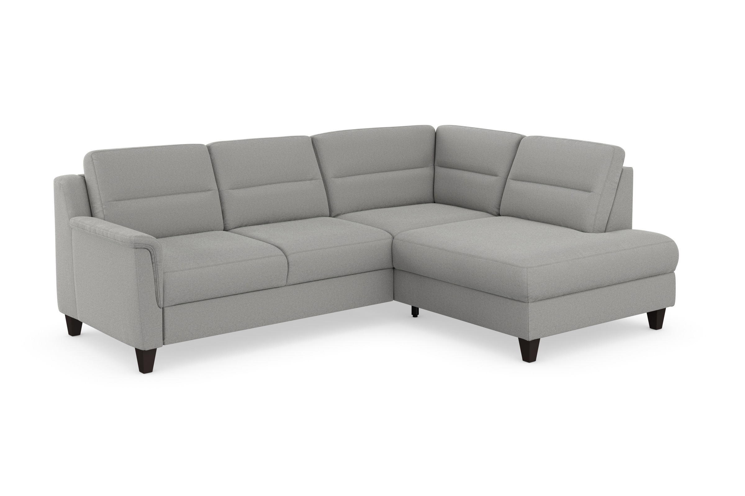 sit&more Ecksofa »Farö L-Form«, inklusive Federkern, wahlweise mit Bettfunktion und Bettkasten