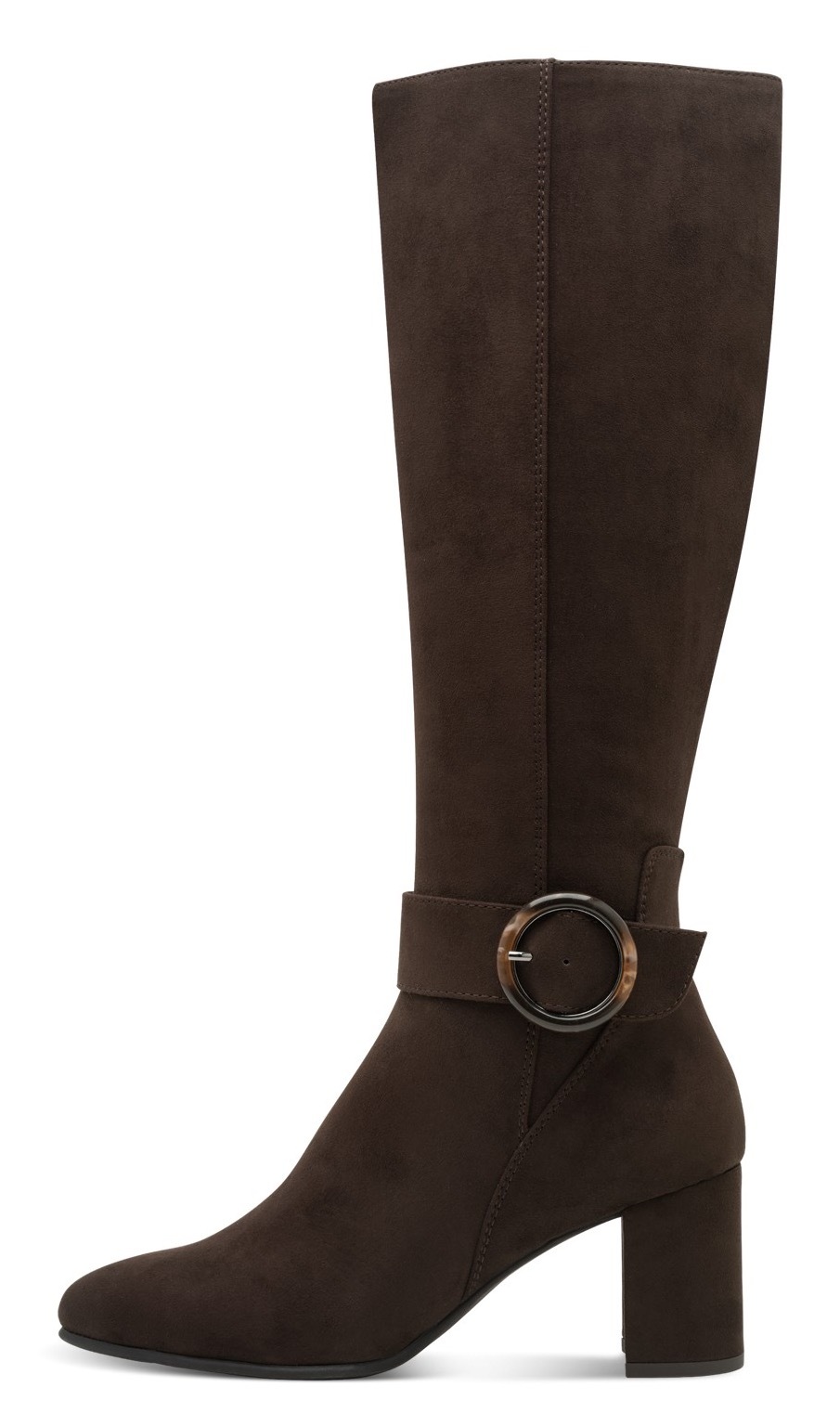 MARCO TOZZI Stiefel  , Blockabsatz, Businessstiefel, Langschaftstiefel mit Zierschnalle