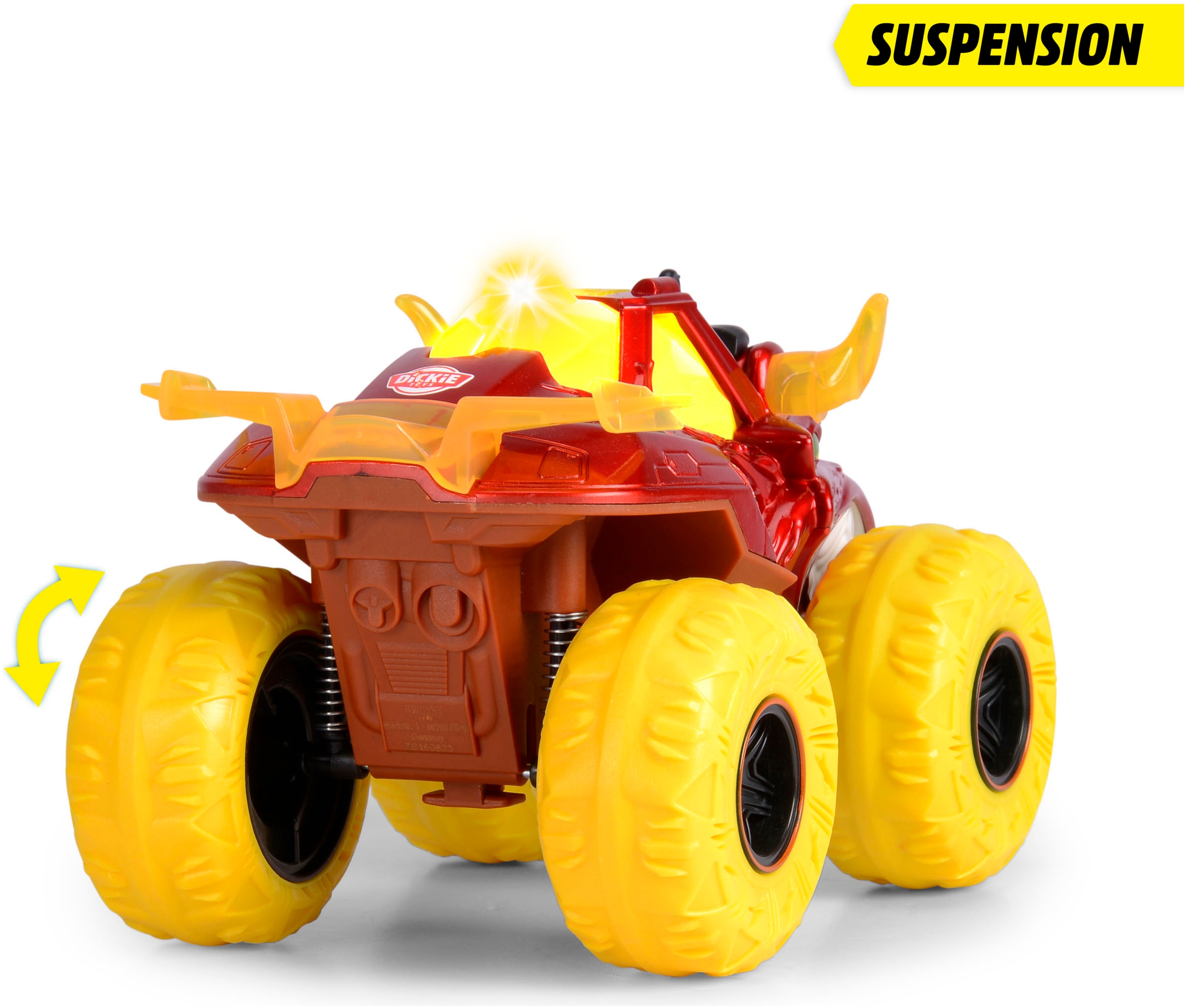 Dickie Toys Spielzeug-Monstertruck »Flaming Fire Monster« mit Licht und Sound