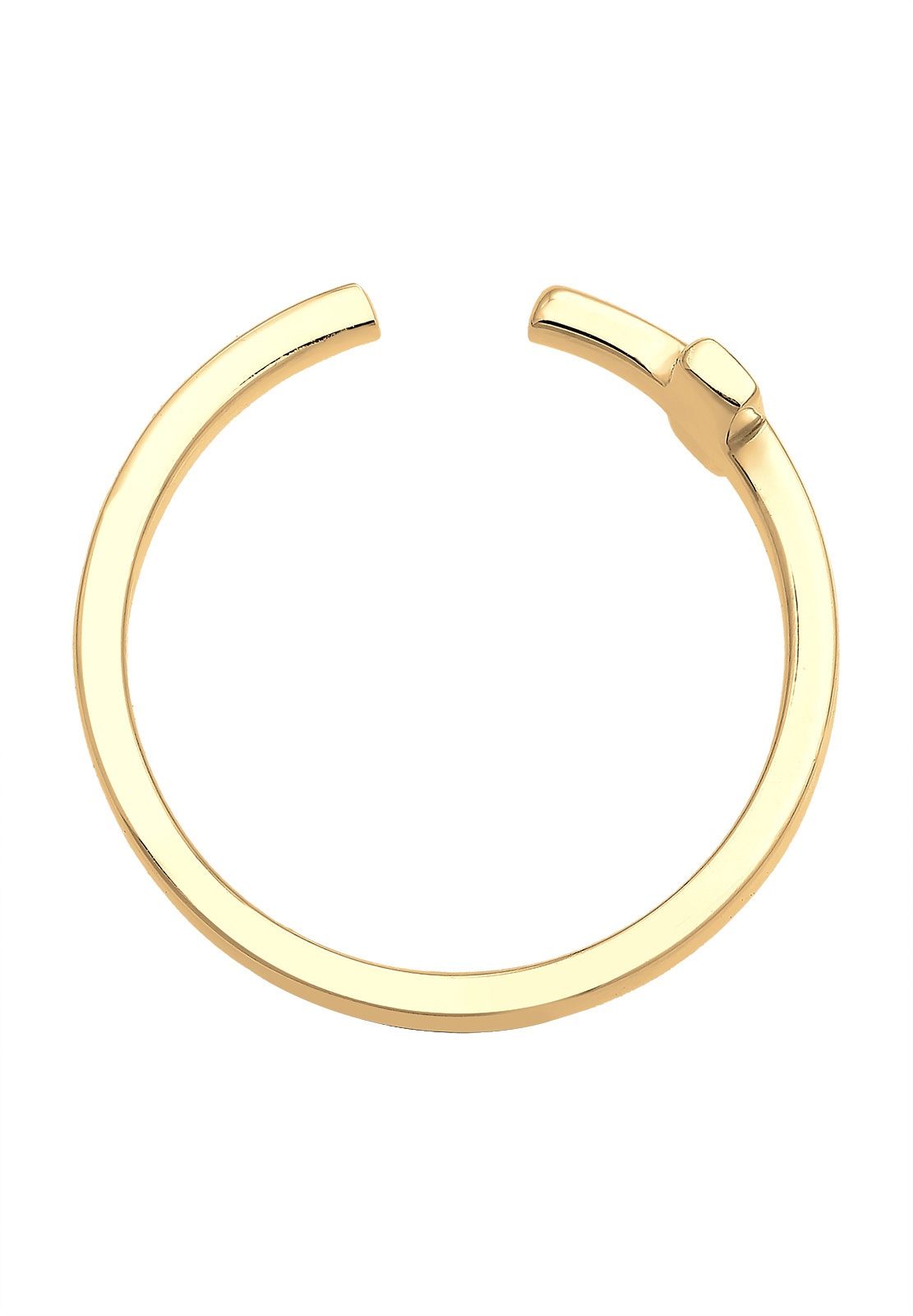 Elli Silberring »Ring Kreuz 925 Sterling Silber verstellbar«