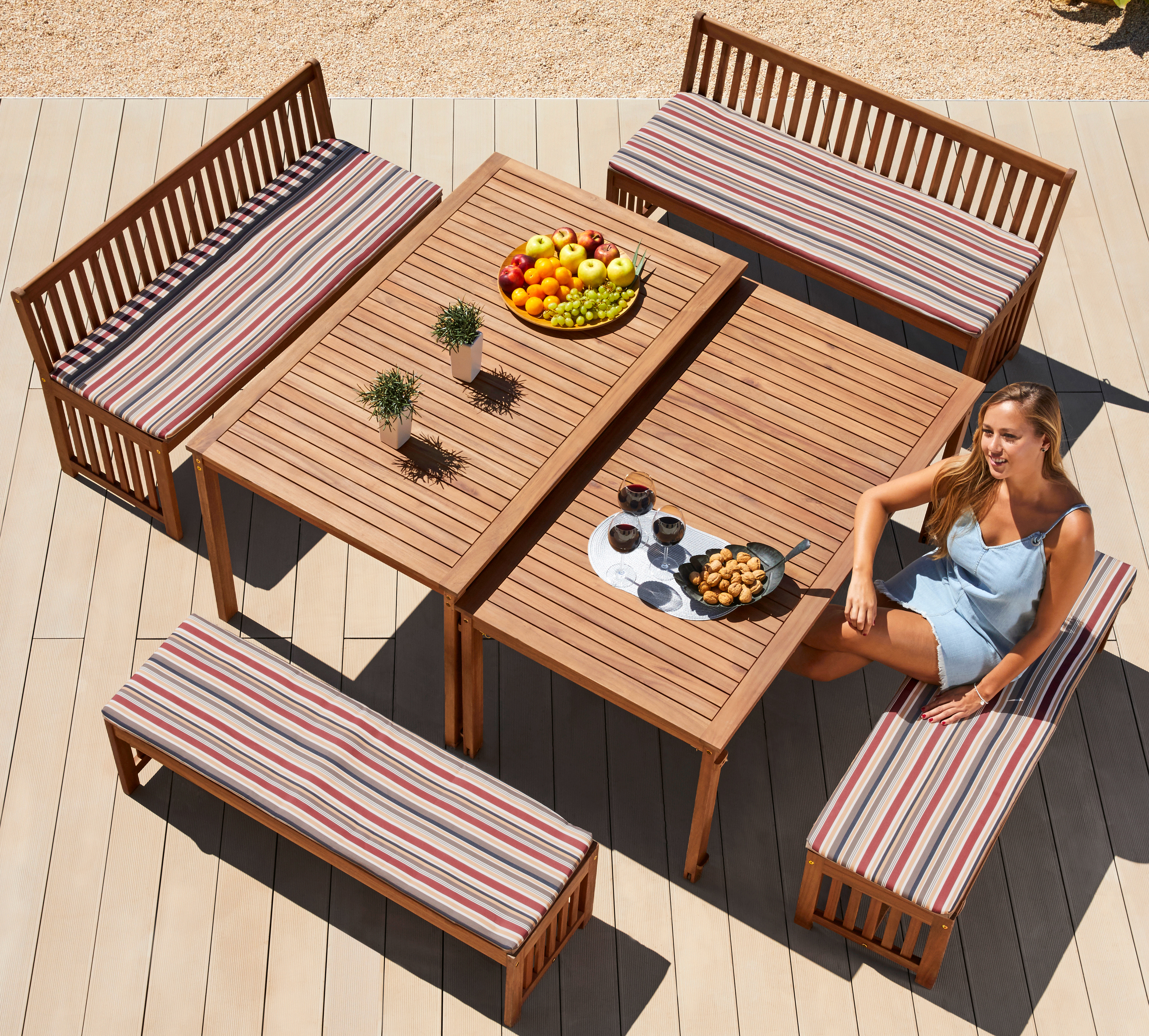 Garten-Essgruppe »Hawaii«