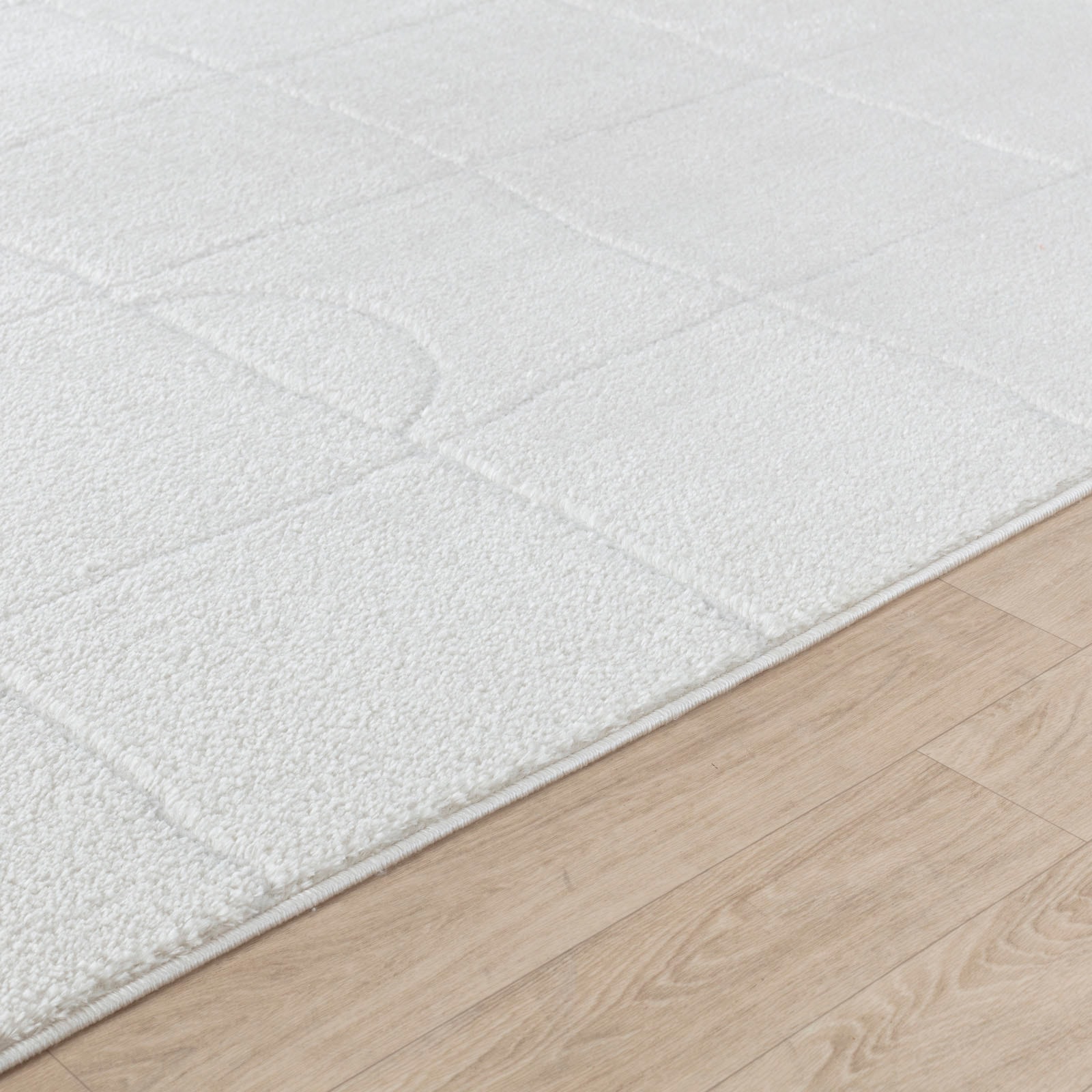 Livabliss Teppich »CAGLIARI«, rechteckig, 14 mm Höhe, Skandi Design, Modern Boho Kurzflor Wohnzimmerteppich, Schlafzimmer