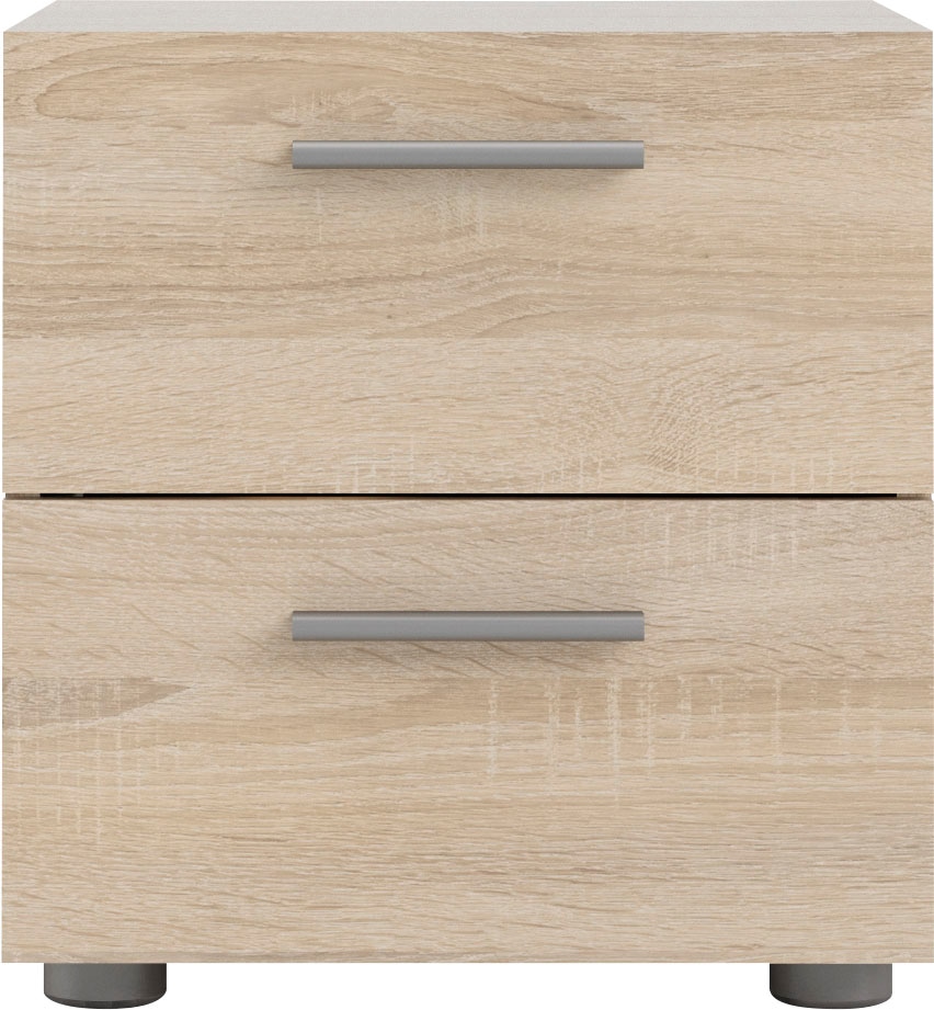 INOSIGN Nachtkommode »Pepe, Nachttisch, Nachtschrank, Beistelltisch,«, mit 2 Schubläden, Breite 40, Höhe 42 cm