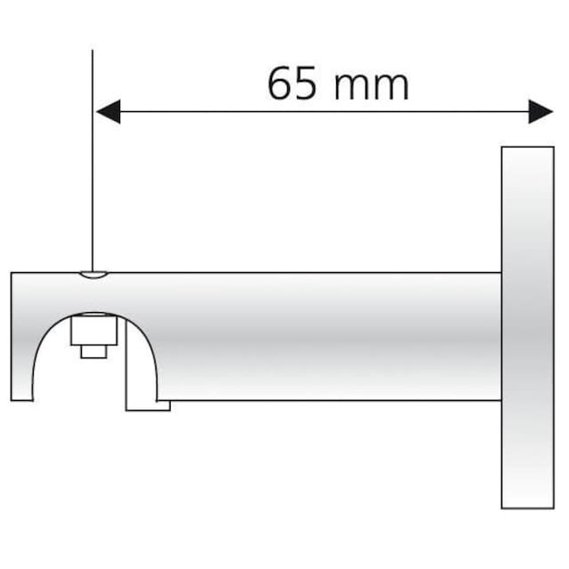 Liedeco Träger, (1 St.), für Gardinenstange Ø 16 mm kaufen bei OTTO