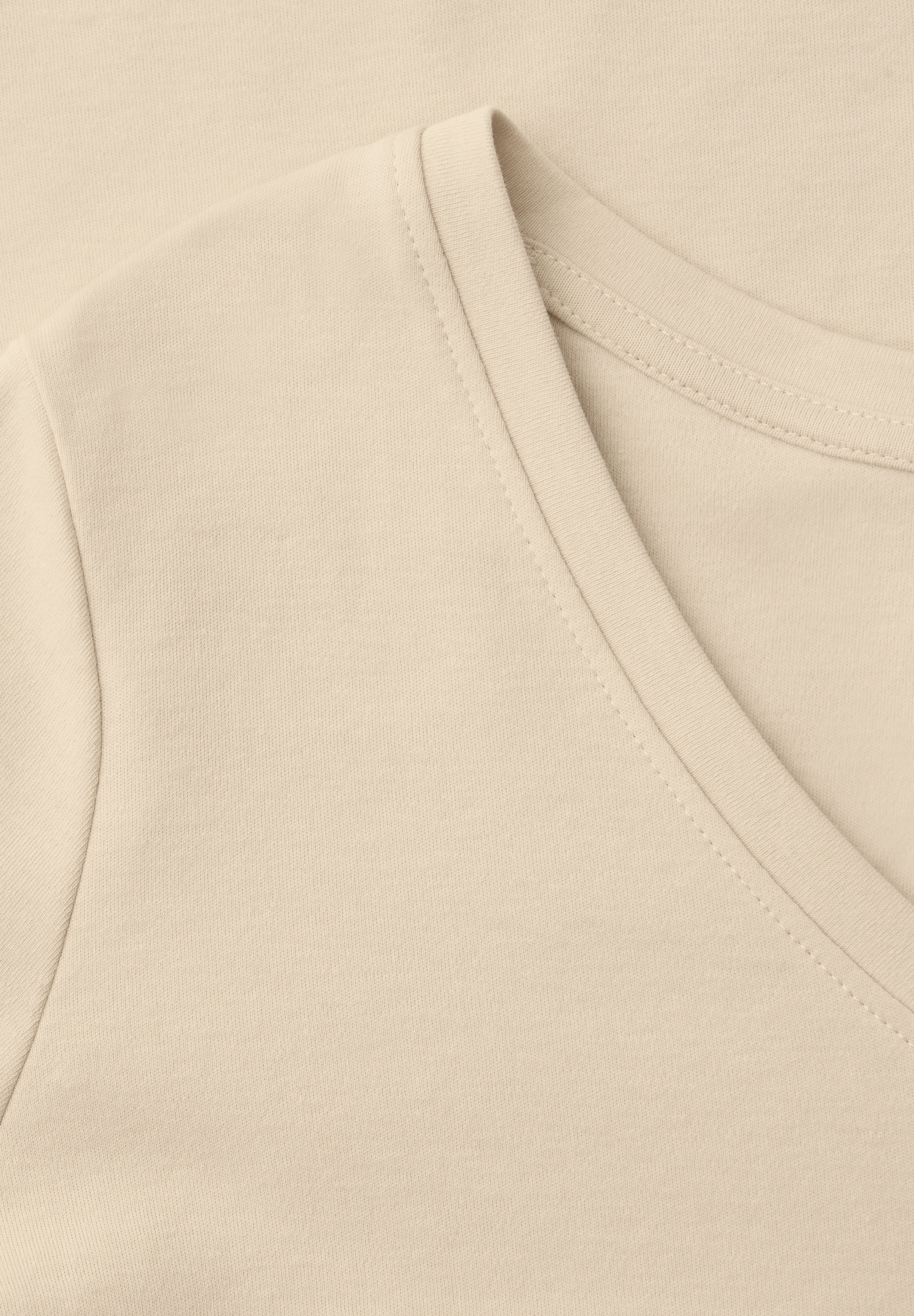 STREET ONE Kurzarmshirt mit V-Ausschnitt