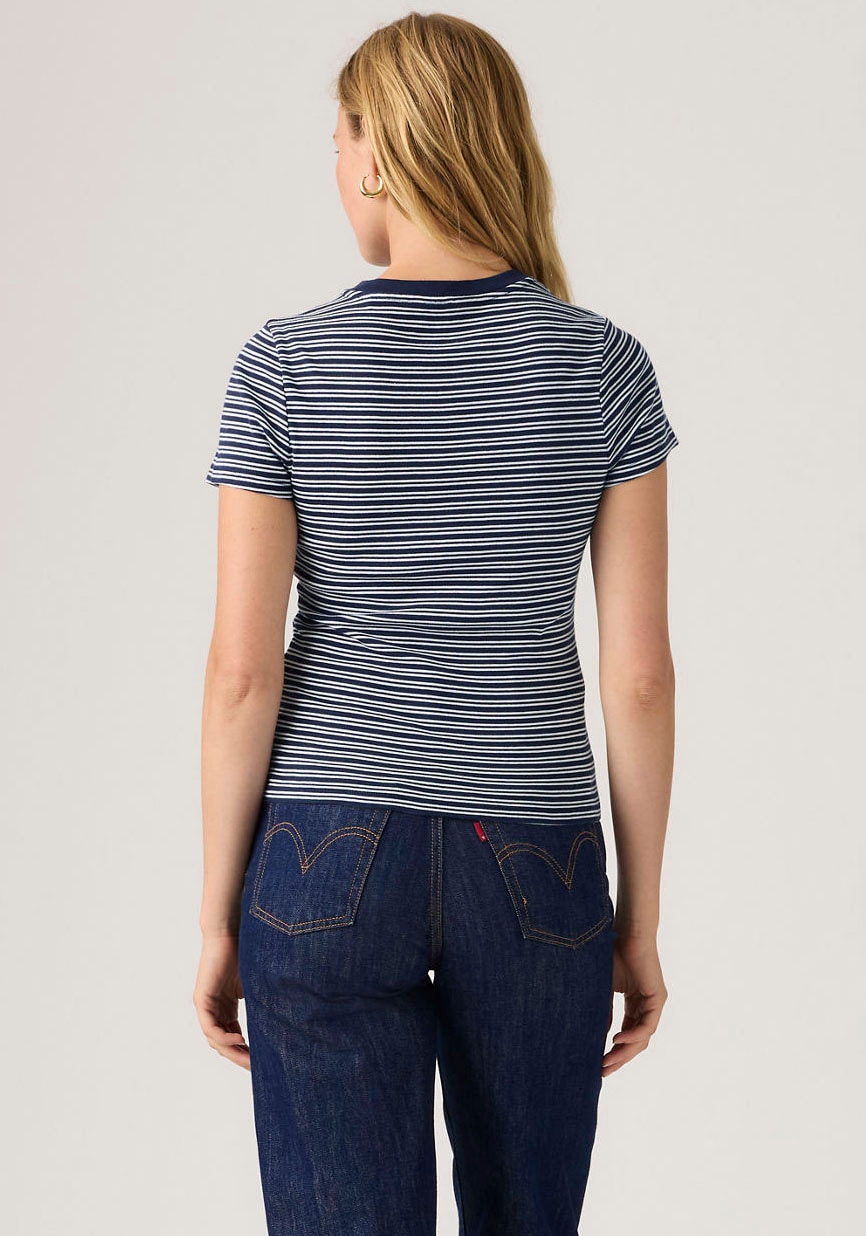Levi's® Langarmshirt »ESSENTIAL HM LS TEE« mit Logo Stickerei