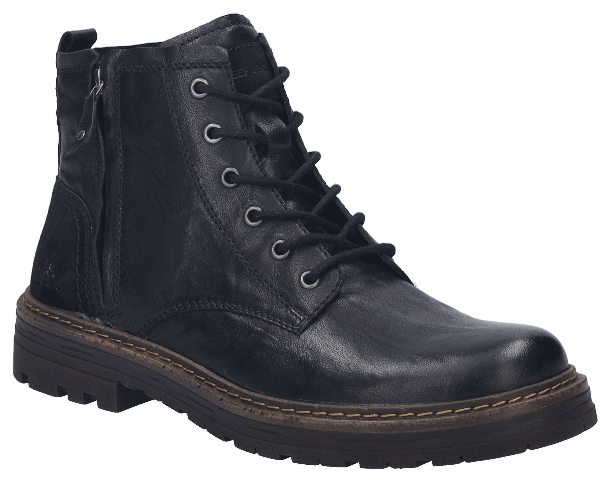Josef Seibel Herren Schnürboots »Curtis 01« Winterboots in schwarz, Größe 42
