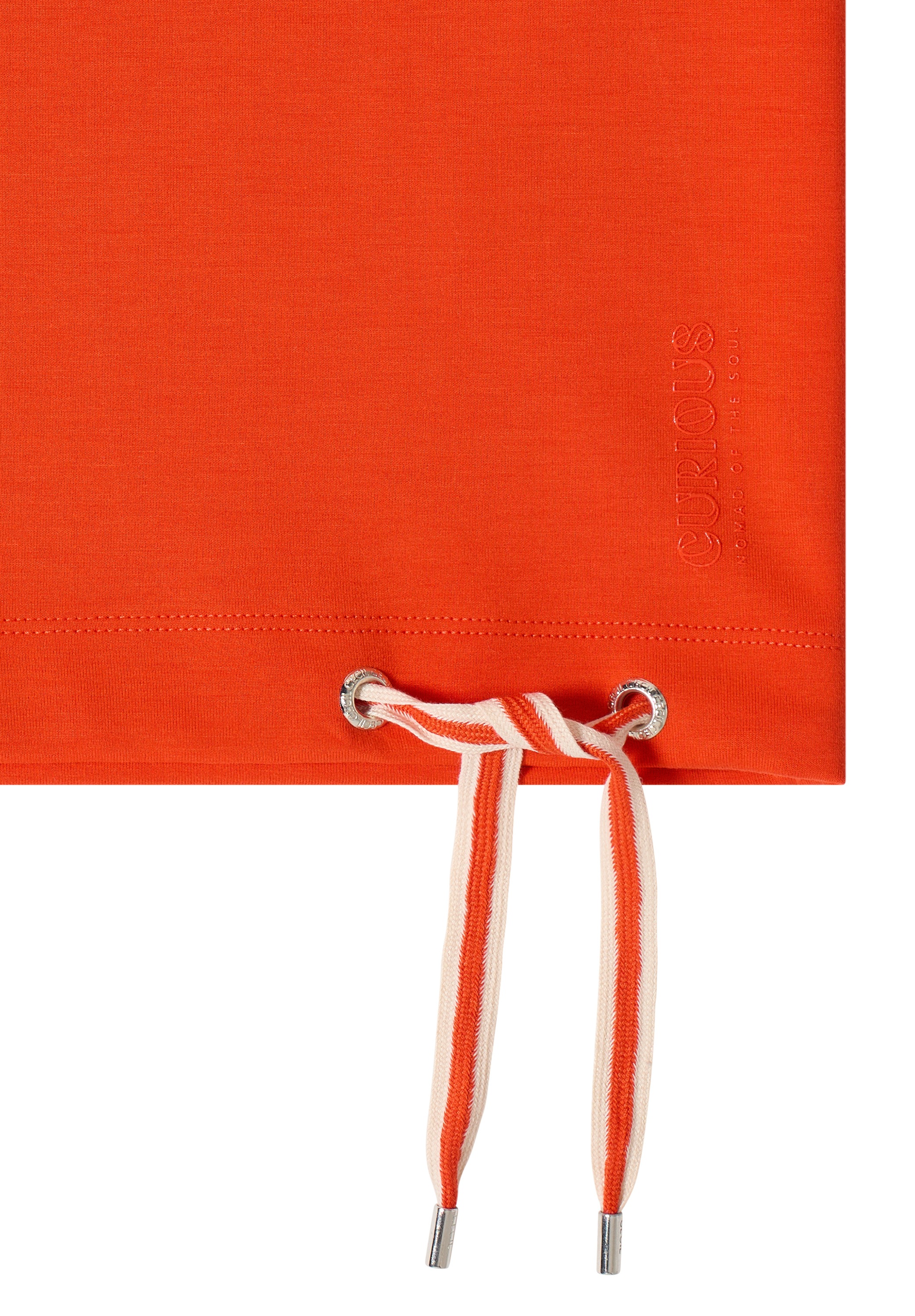 Cecil 3/4-Arm-Shirt mit Kordelzug am Saum