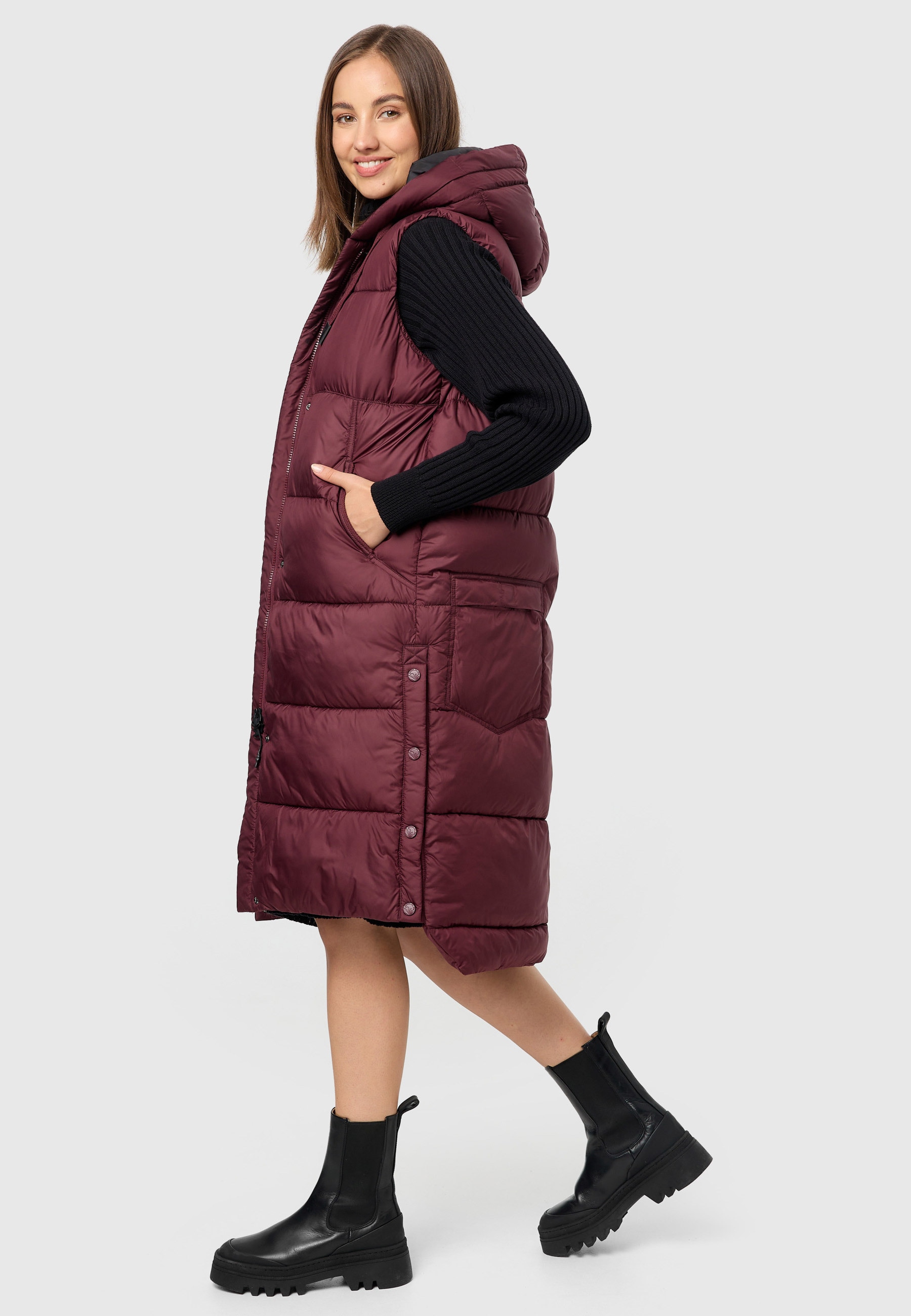 Marikoo Steppweste »Marikoo Sayorii Damen Winter Weste B967«
