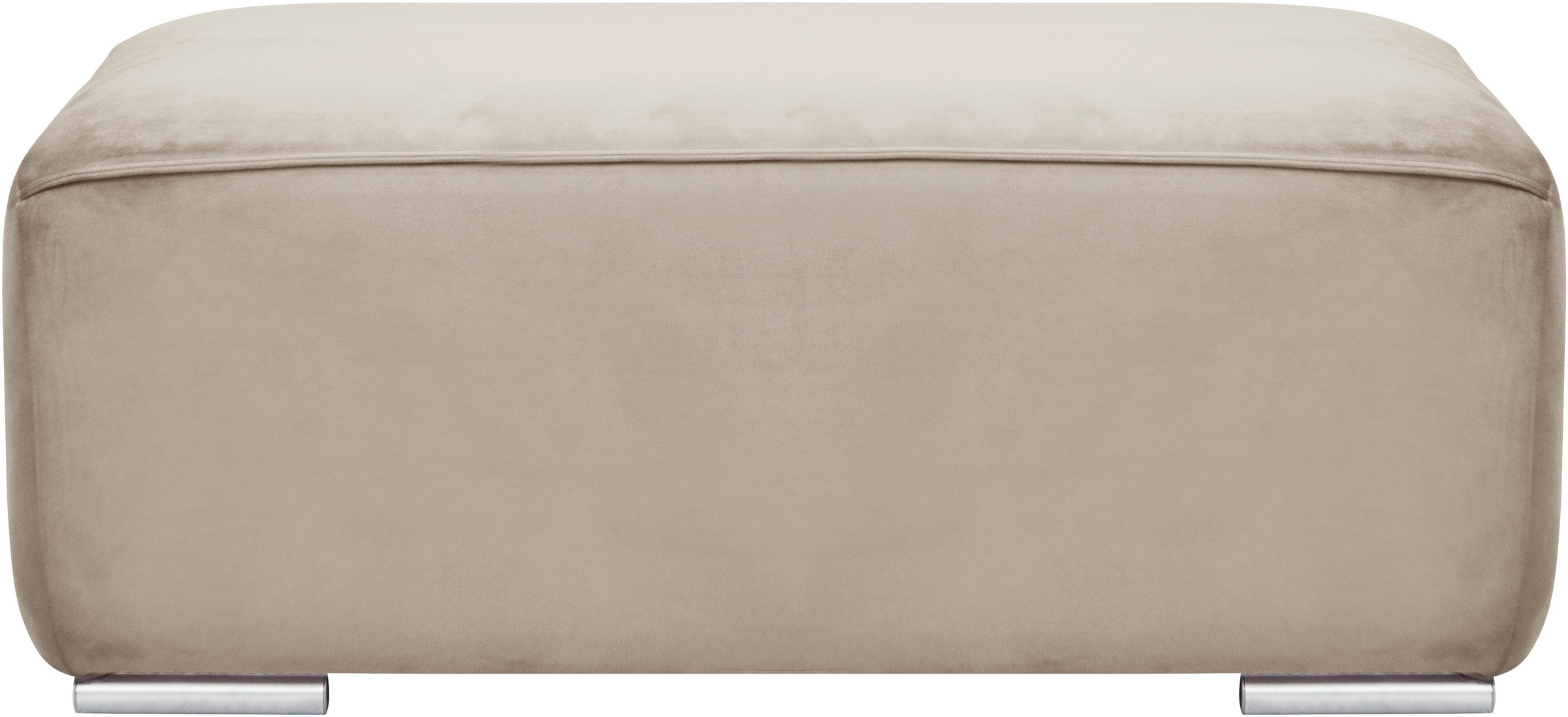 INOSIGN Hocker »BEATRICE mit Wellenfederung, Maße B/T/H: 100/68/45 cm«, passend zur "Beatrice"-Serie, in hochwertiger Verarbeitung
