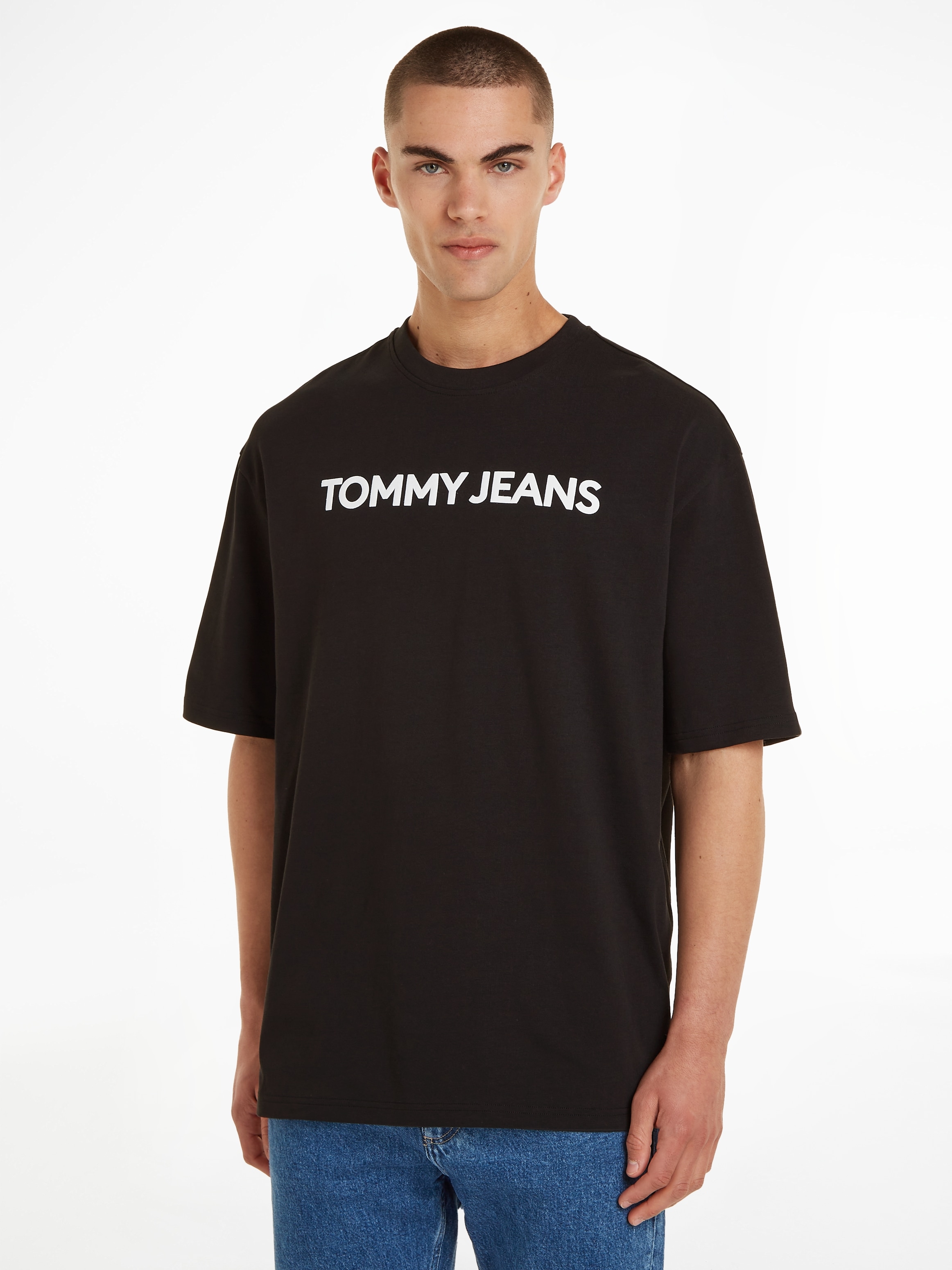 T-Shirt »TJM OVZ BOLD CLASSICS TEE EXT«, mit Rundhalsausschnitt