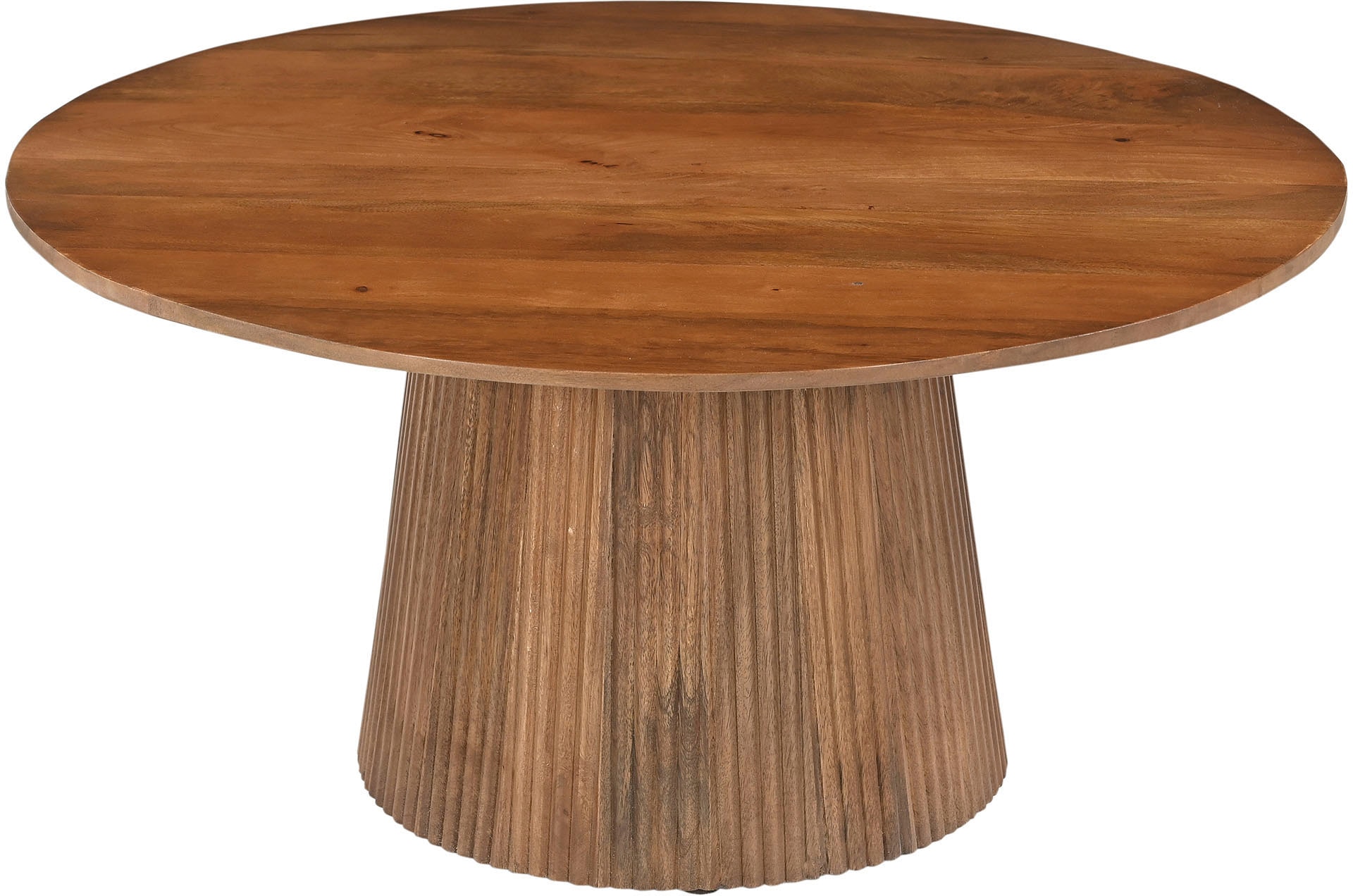 SIT Couchtisch »MANGO NATURAL«, mit Sockelfuß im Lamellendesign