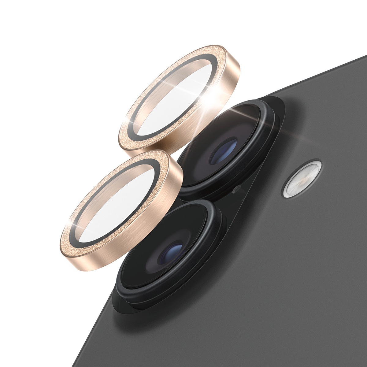 CARE by PanzerGlass Kameraschutzglas »Hoops Camera Lens Protector« für Apple iPhone 17;Apple iPhone 16;Apple iPhone 16 Plus Kameraschutz,Linsenschutz,Objektivschutz, kratz- & stoßfest