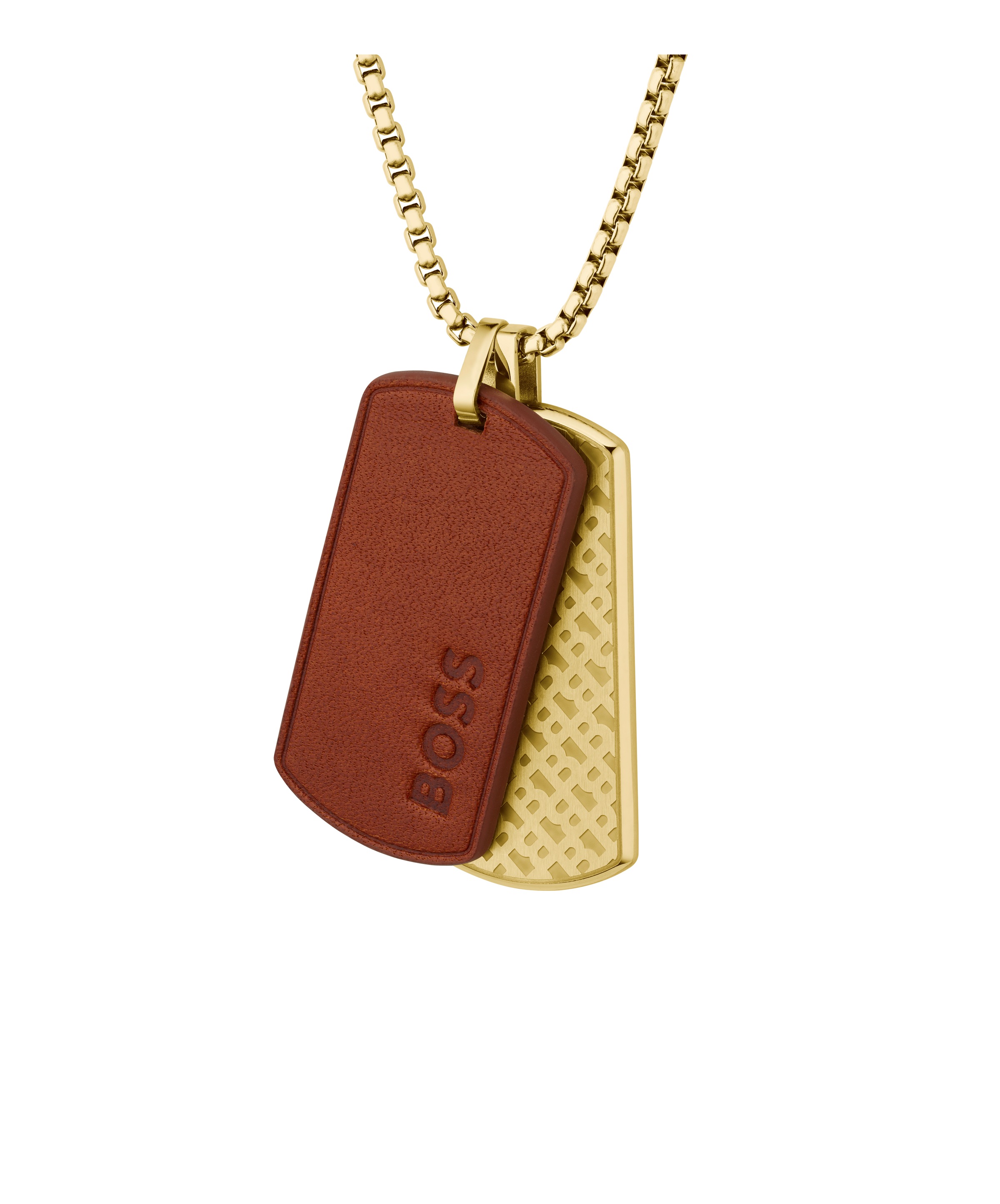 BOSS Kette mit Anhänger »DEVON«