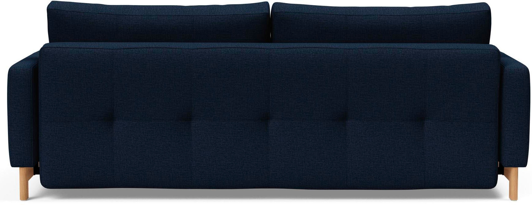 INNOVATION LIVING ™ Schlafsofa »Pyxis 3-Sitzer mit extrabreiter Bettfunktion, Skandi-Design«, Multifunktionssofa, extrabequem durch Taschenfederkern, Dauerschläfer