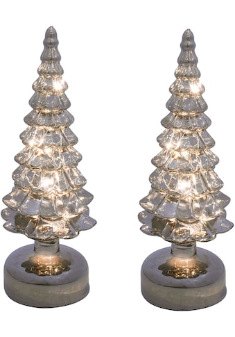 Creativ light LED Baum, 2 St., 2er Set, Tannenbaum aus Glas kaufen
