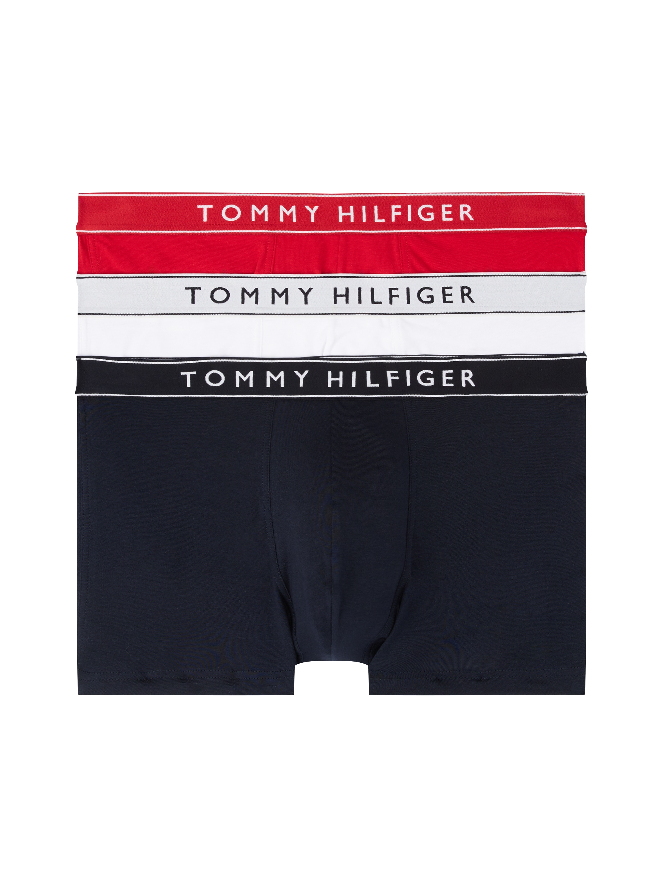 Tommy Hilfiger Underwear Trunk »3P TRUNK DTM«, (Packung, 3 St., 3er), mit Logobund