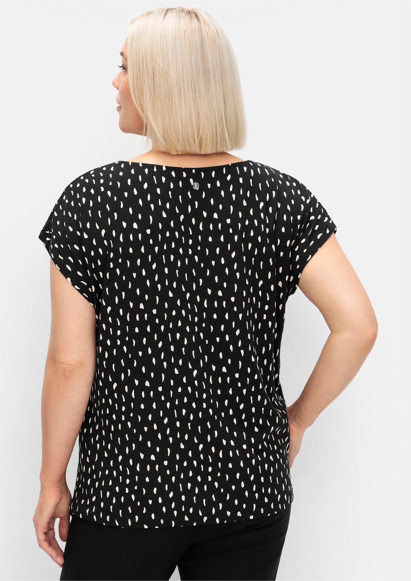 Sheego Kurzarmshirt »Kurzarmshirt«, (1 tlg.)