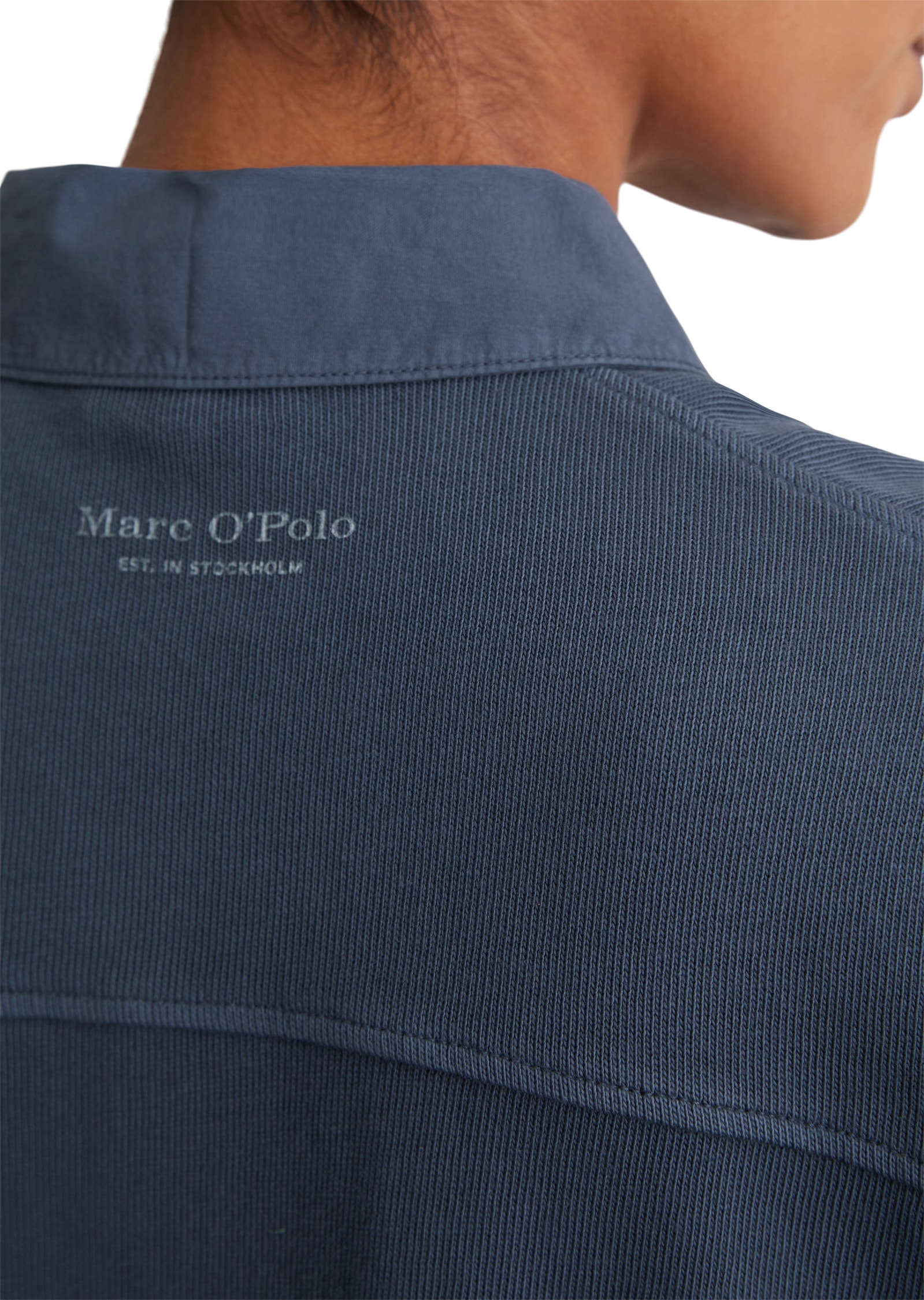 Marc O'Polo Poloshirt, oversized, aus leichtem Jersey