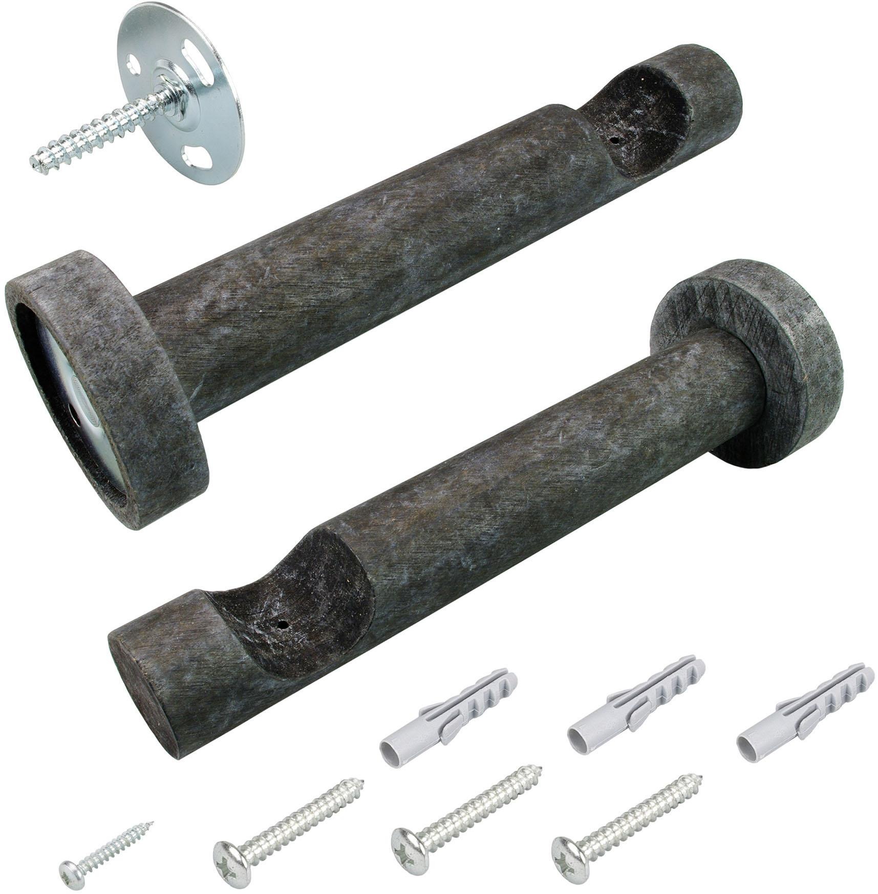Liedeco Gardinenstange »Terra Klingel« Ø 28 mm 1 läufig-läufig Fixmaß