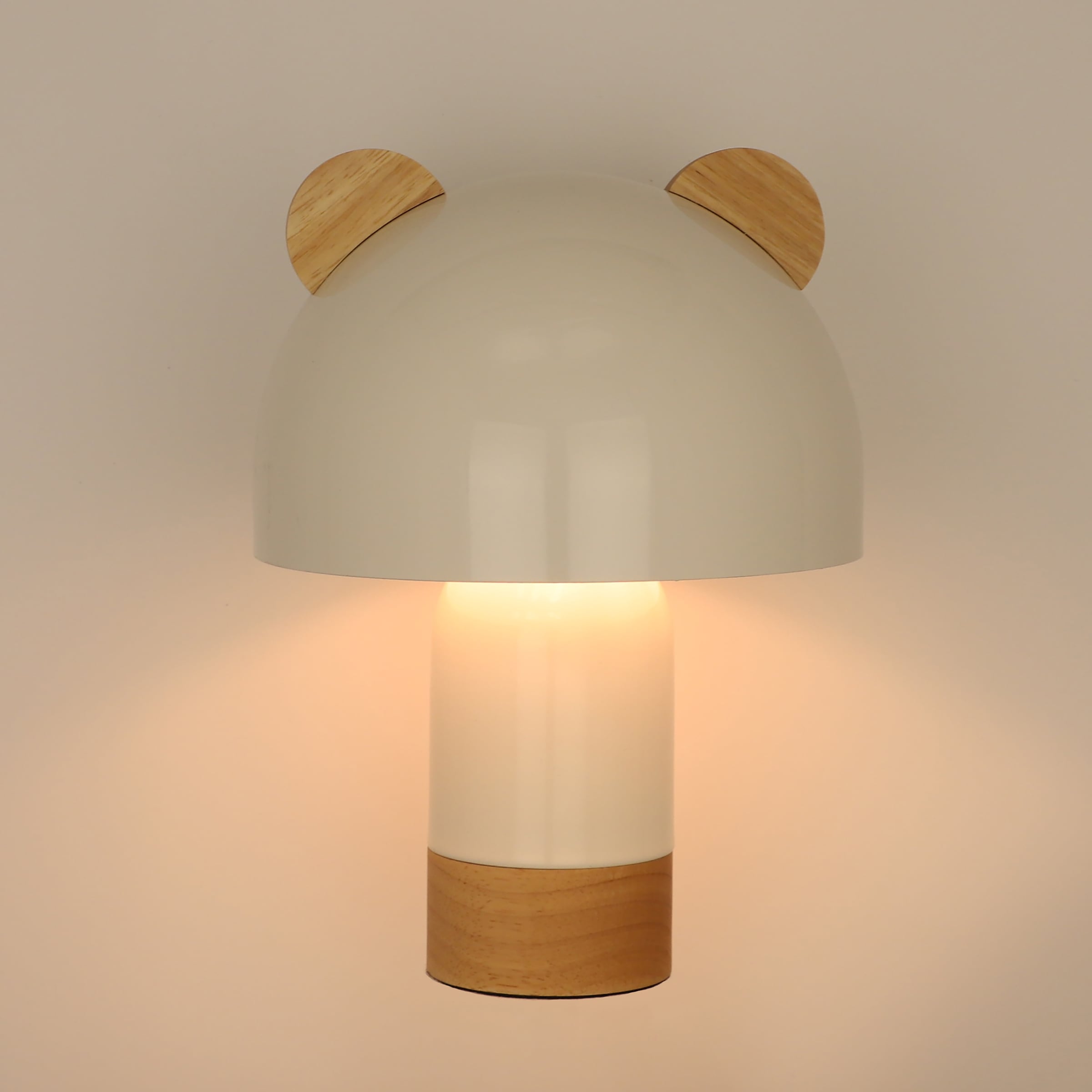 OTTO home Tischleuchte »Alinn« E14 1 Stk. ideale Kinderzimmerleuchte, Tischlampe, Leuchte mit Öhrchen, H: 27,5cm