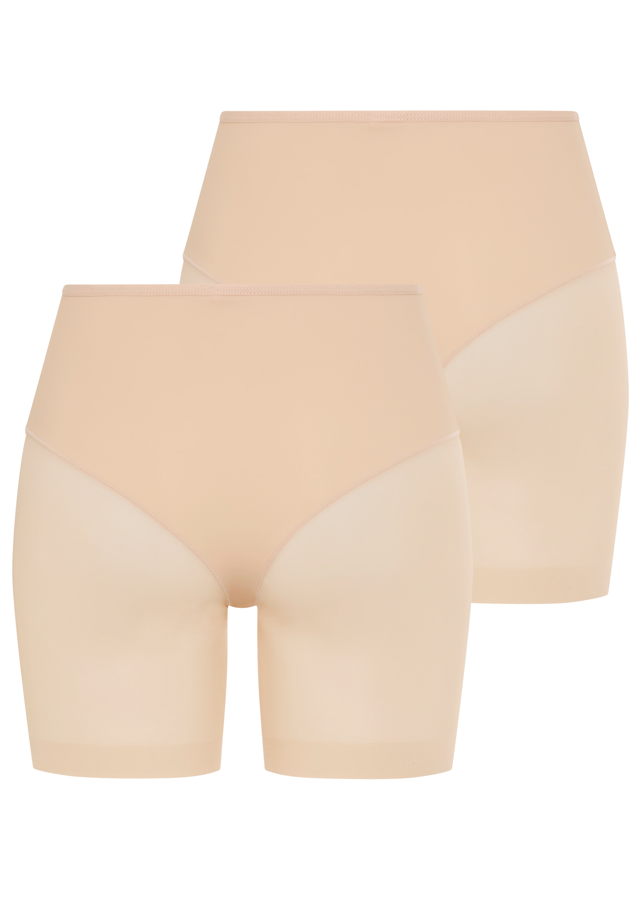 YSABEL MORA Shapingpants 2er Pack,  mittlerer Form-Effekt, Tüll, Anti-Scheuer-Effekt, eng