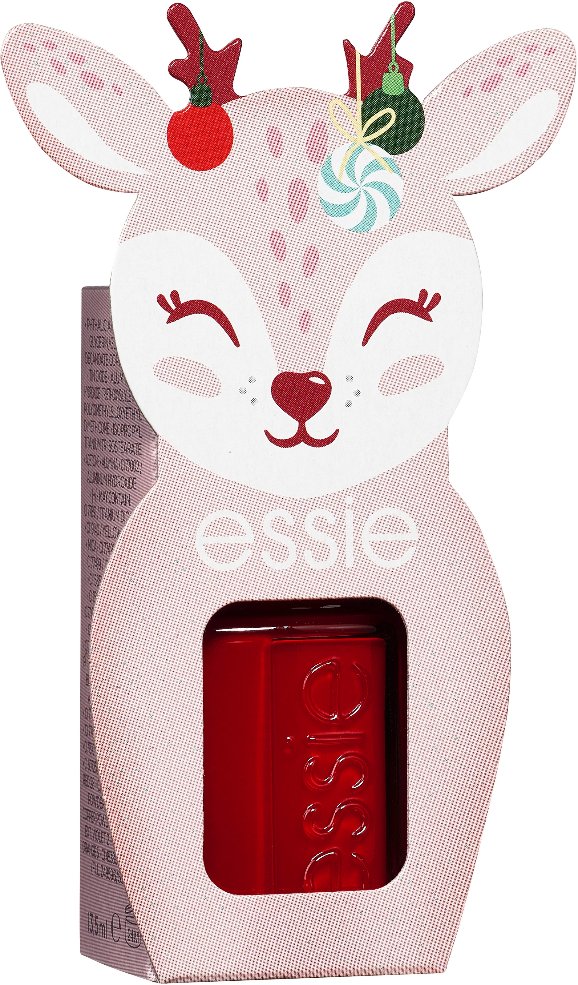 essie Nagellack-Set »Essie Nagellack X-Mas Coffret Rentier«, mit natürlichen Inhaltsstoffen
