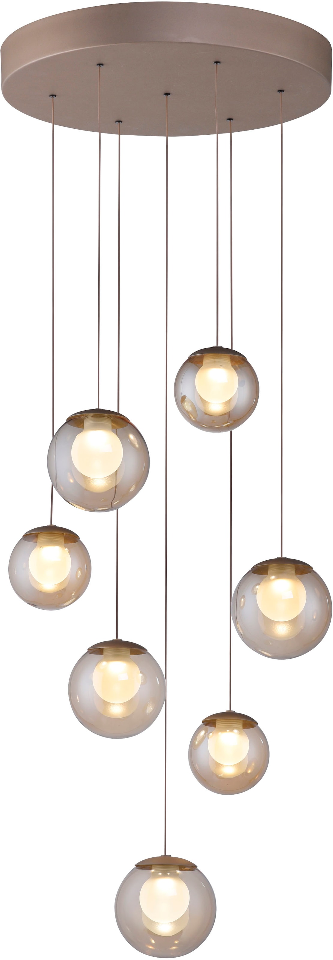 Neuhaus PURE LED Pendelleuchte »PURE Popup« LED-Board 1 Stk. warmweiß - kaltweiß Comfort Lift, CCT, dimmbar über Fernbedienung