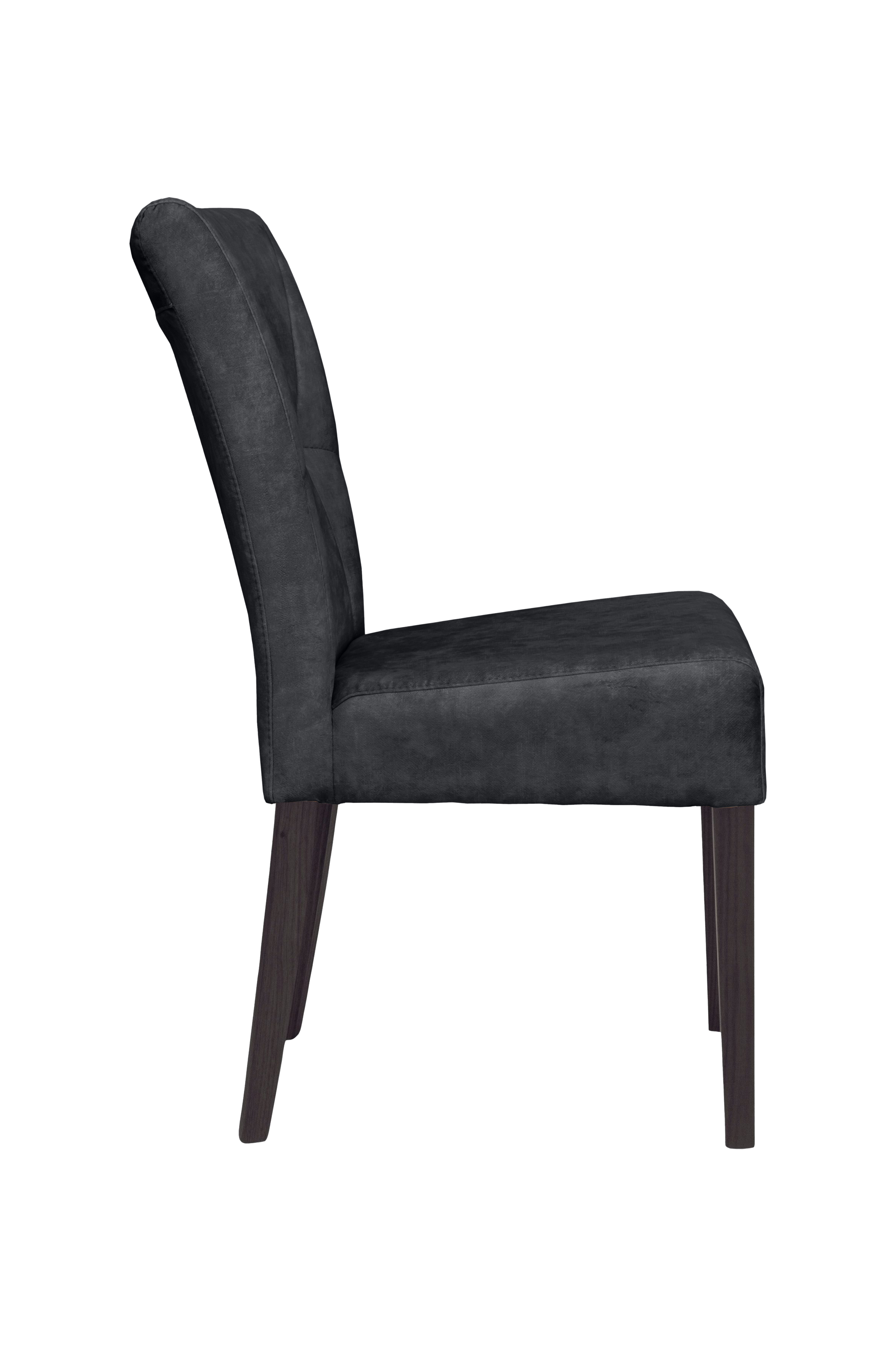 Home affaire 4-Fußstuhl »Henry« (Set) 2 Stk. Samtvelours Sitz und Rücken gepolstert