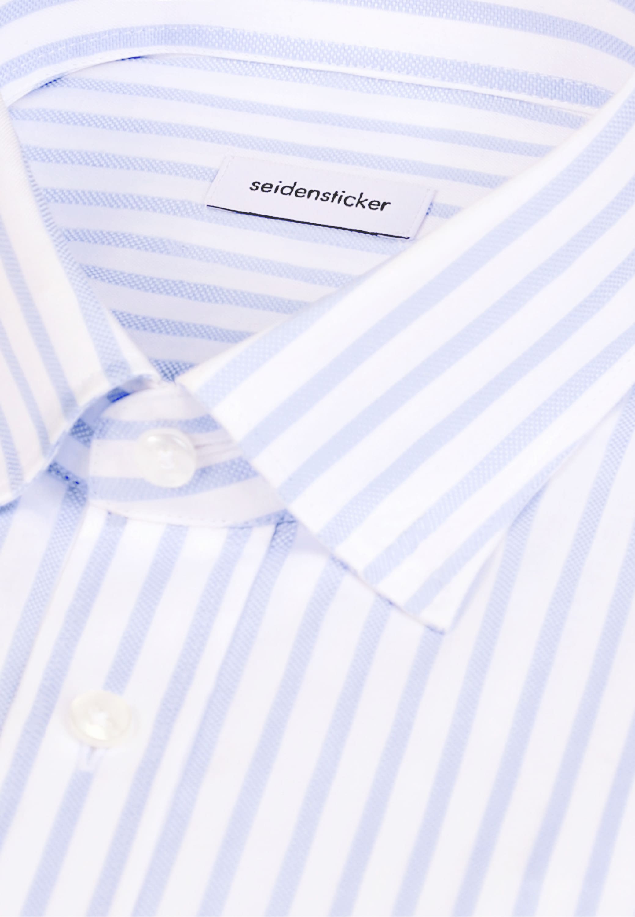 seidensticker Businesshemd »Schwarze Rose« Comfort 1/1 Kentkragen Gestreift