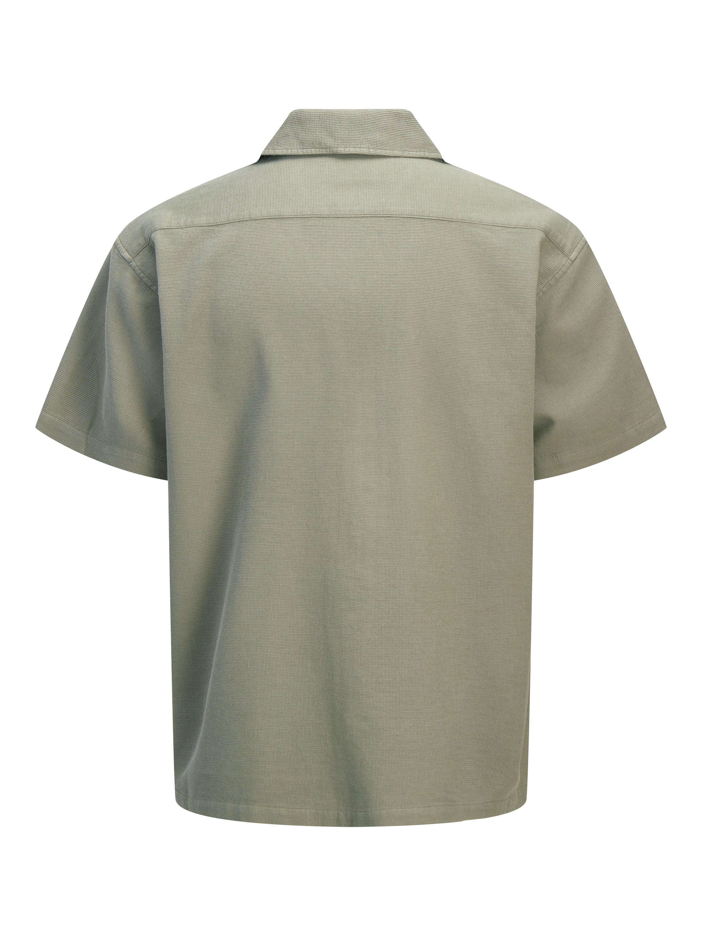 Jack & Jones Kurzarmhemd »JJGLOBAL WAFFLE RESORT SHIRT SS« mit Resort Kragen